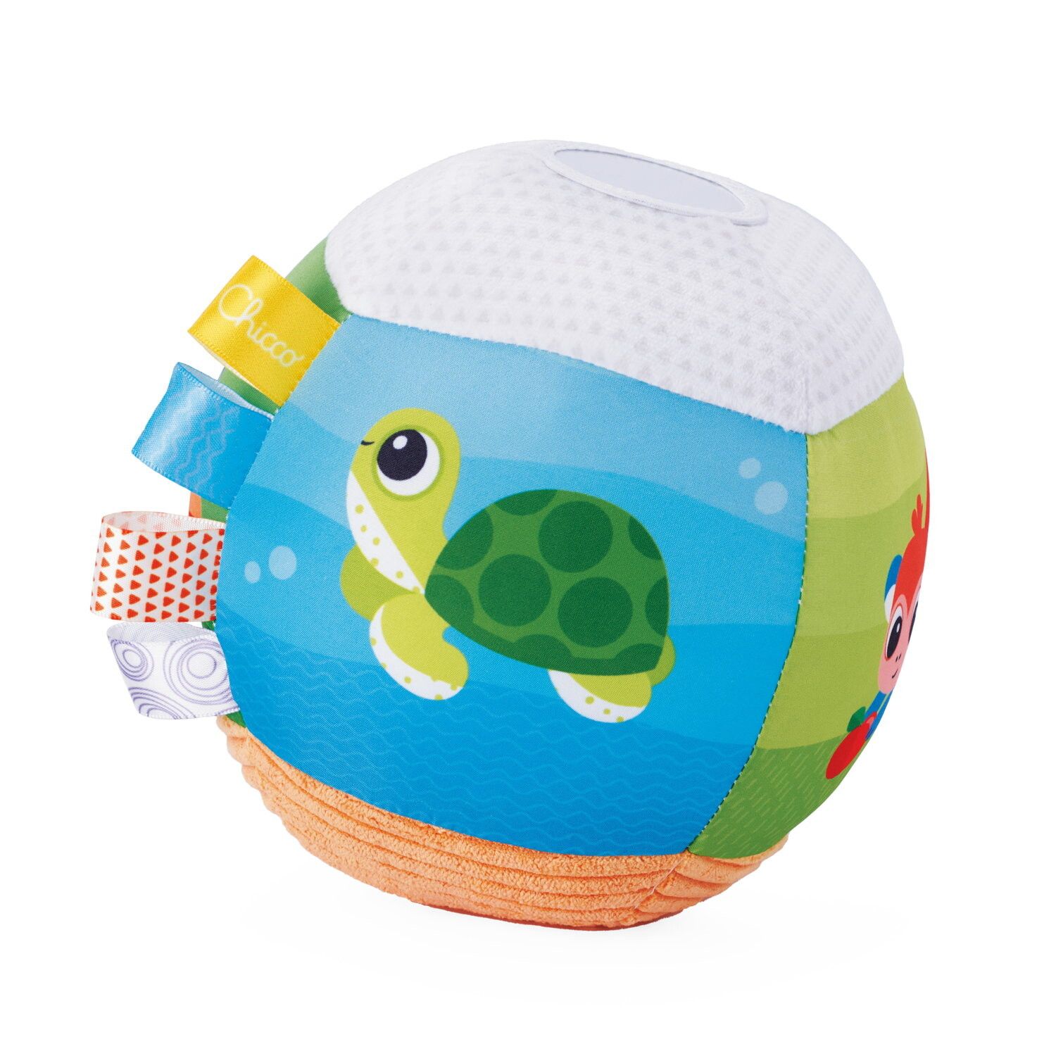 Chicco - palla musicale, 6-36mesi, linea baby sense&focus - Chicco