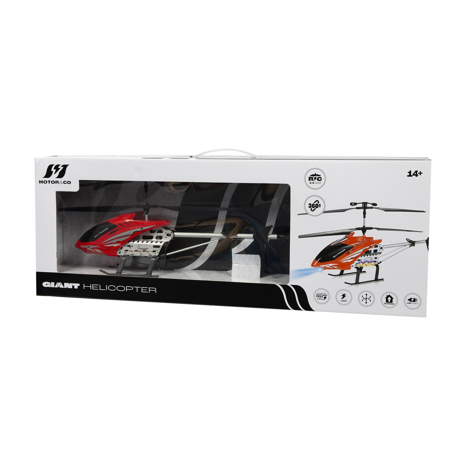 Giant helicopter - MOTOR & CO., SUPERSTAR