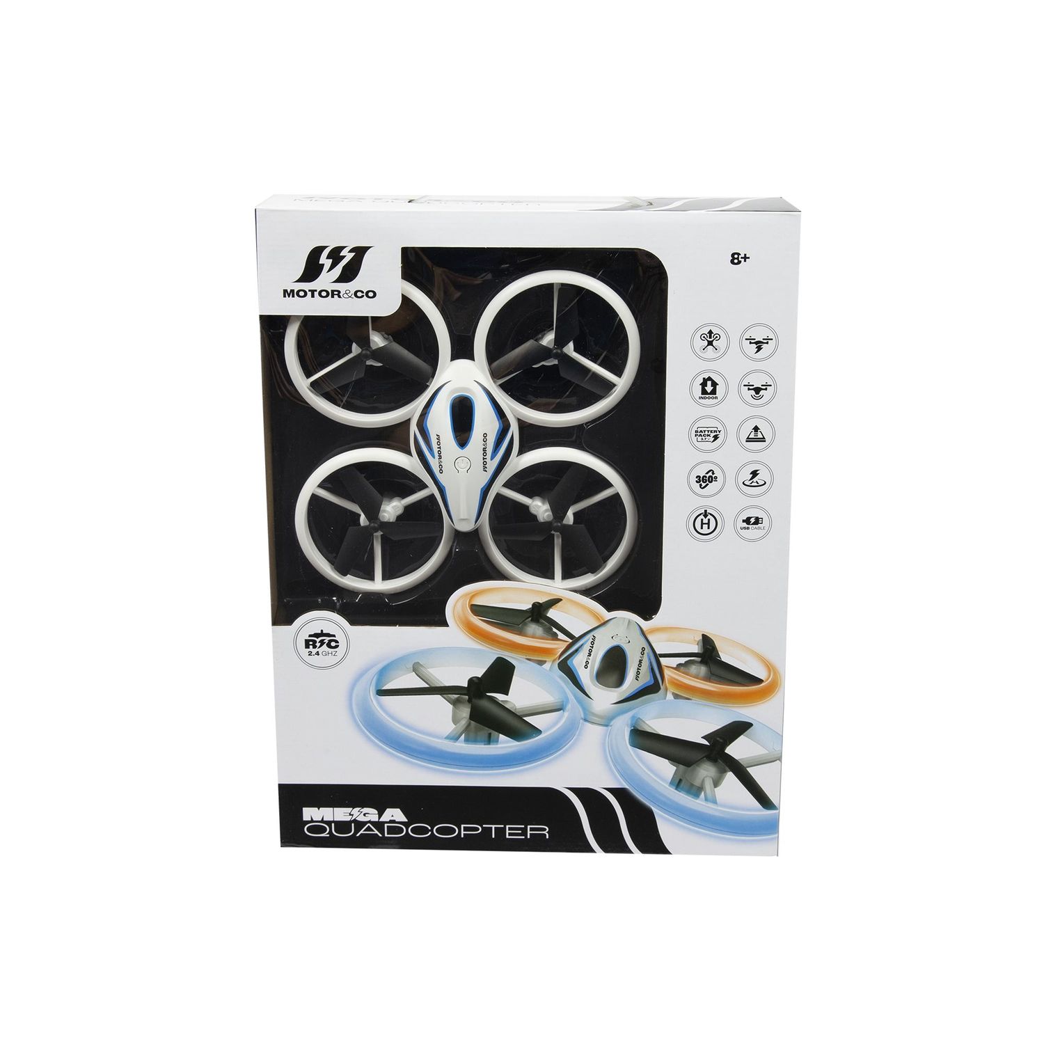 Mega quadcopter - MOTOR & CO.