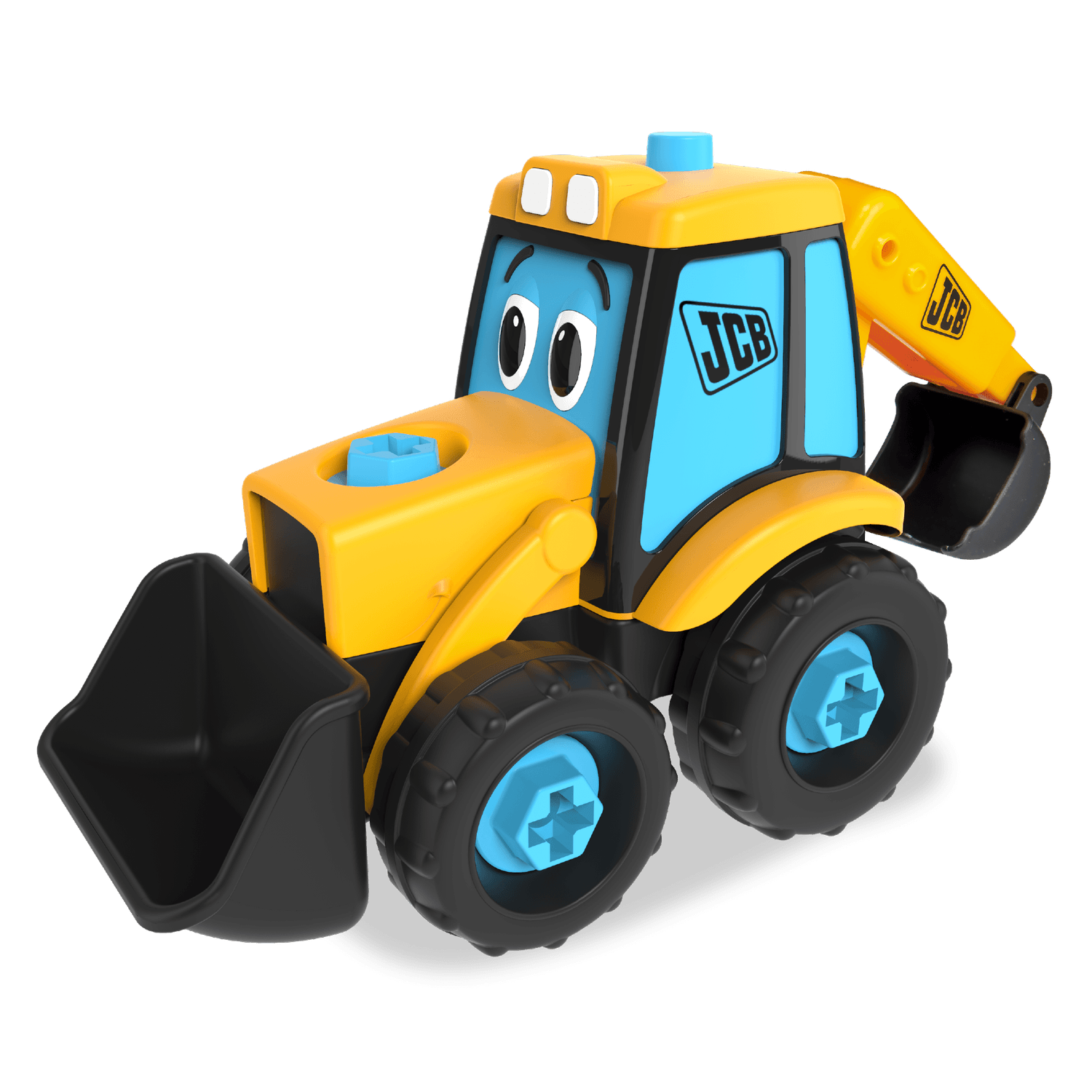 Escavatore jcb con trapano avvitatore - BABY SMILE