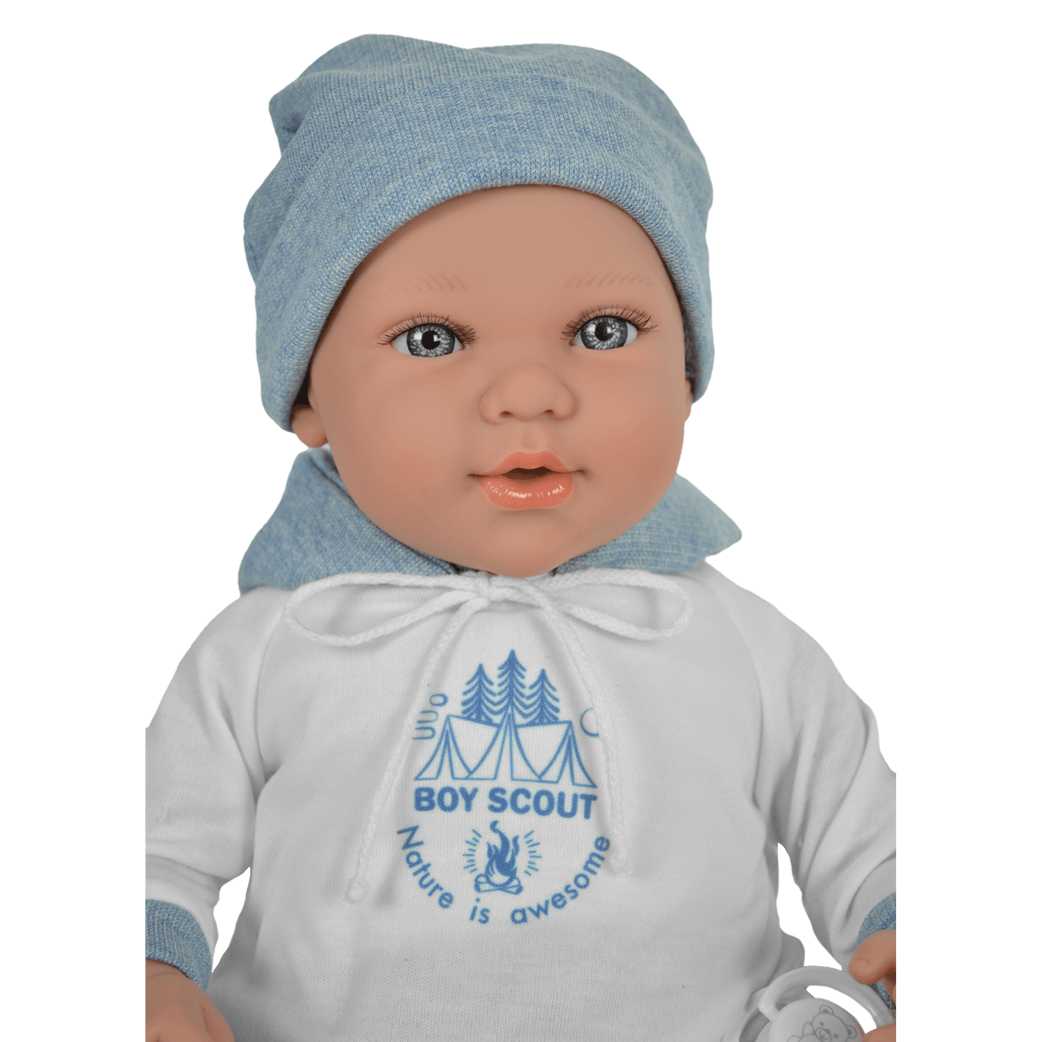 Bambola jordan - blu - 42cm - LOVE BEBÈ