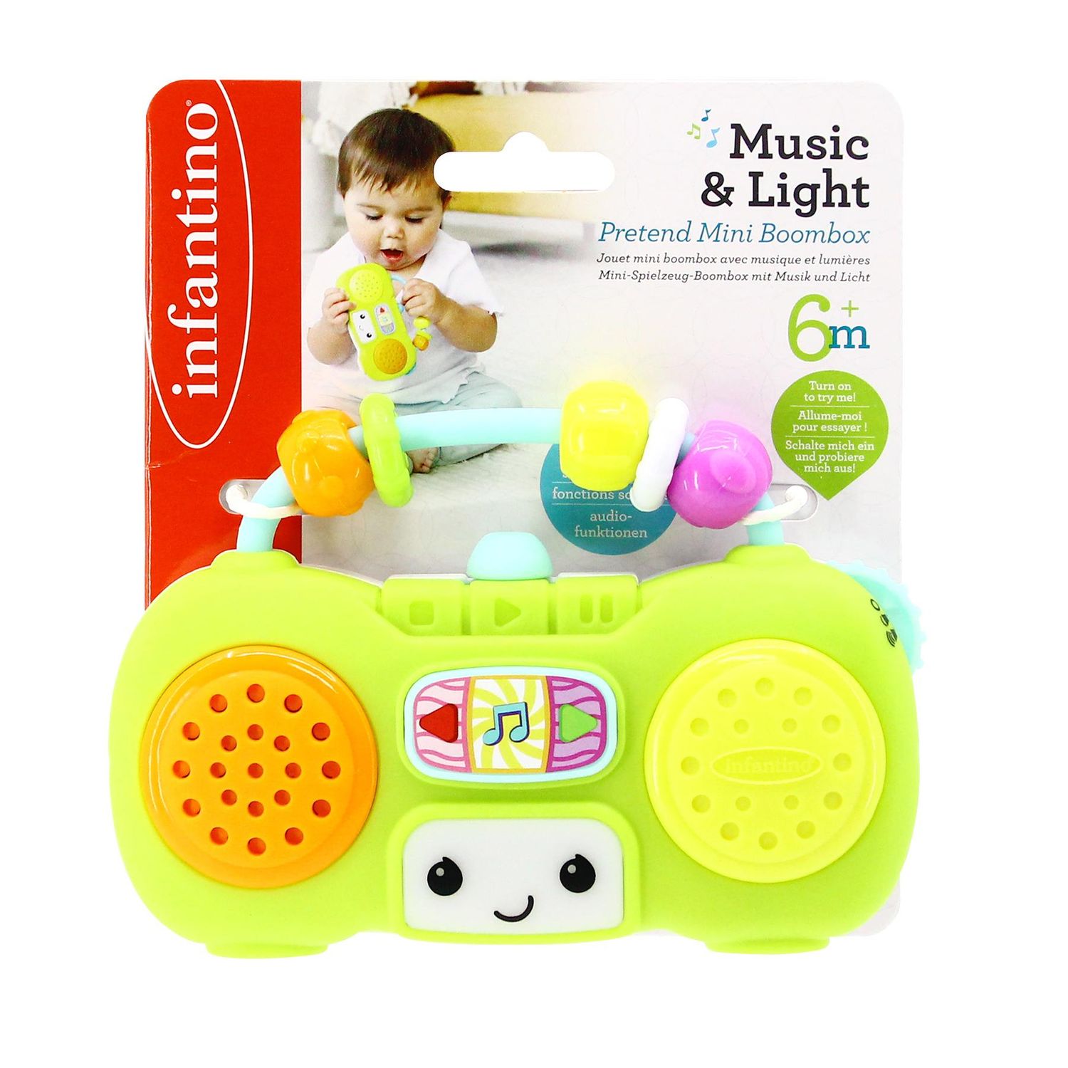 Mini boombox con suoni - INFANTINO
