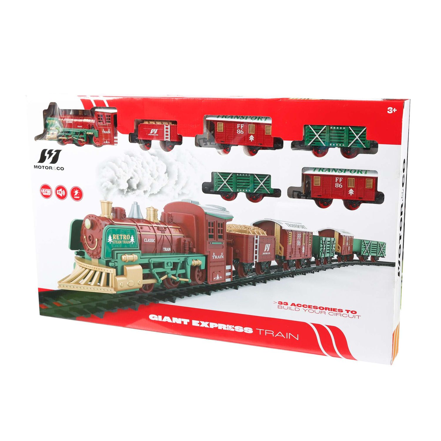 Treno espresso natale - MOTOR & CO., SUPERSTAR