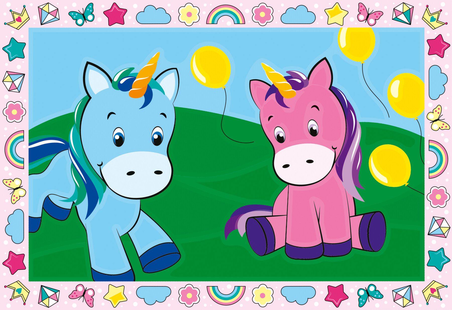 Ravensburger  - creart serie junior, mostriciattoli, kit dipingere con i numeri, gioco creativo per maschi e femmine dai 5+ anni di età - RAVENSBURGER