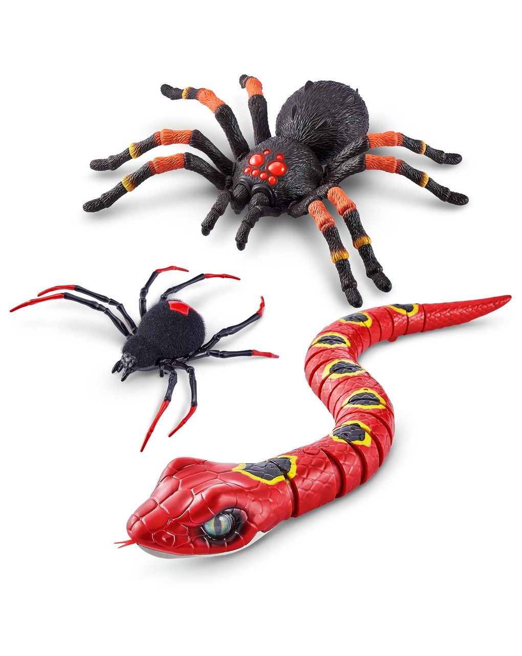 Creepy set - tarantula, snake, small spider - SUPERSTAR
