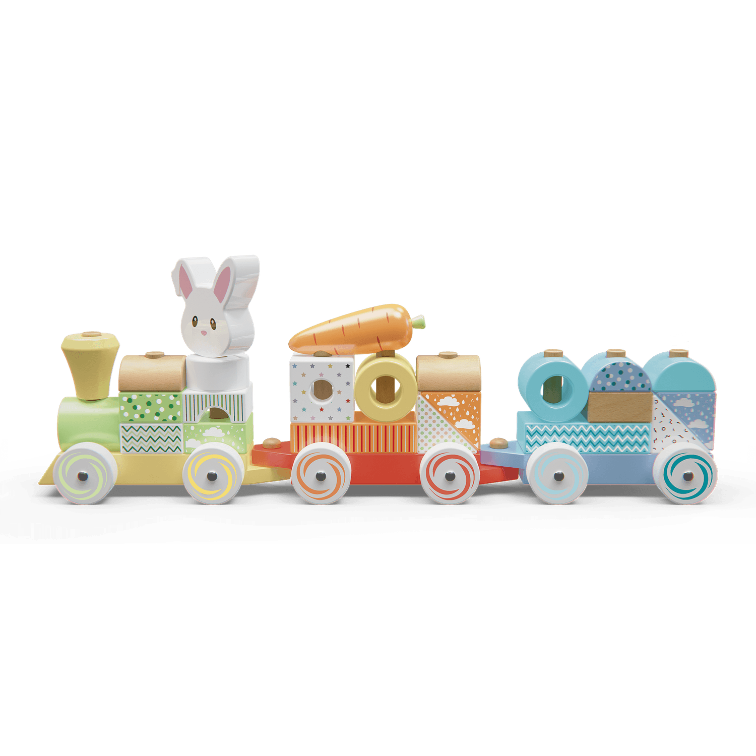 Trenino coniglietto - WOOD 'N' PLAY