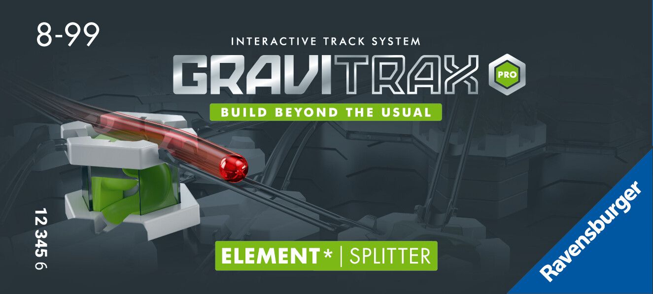 Ravensburger gravitrax pro splitter - svincolo, gioco innovativo ed educativo stem, 8+ anni, accessorio - GRAVITRAX, RAVENSBURGER