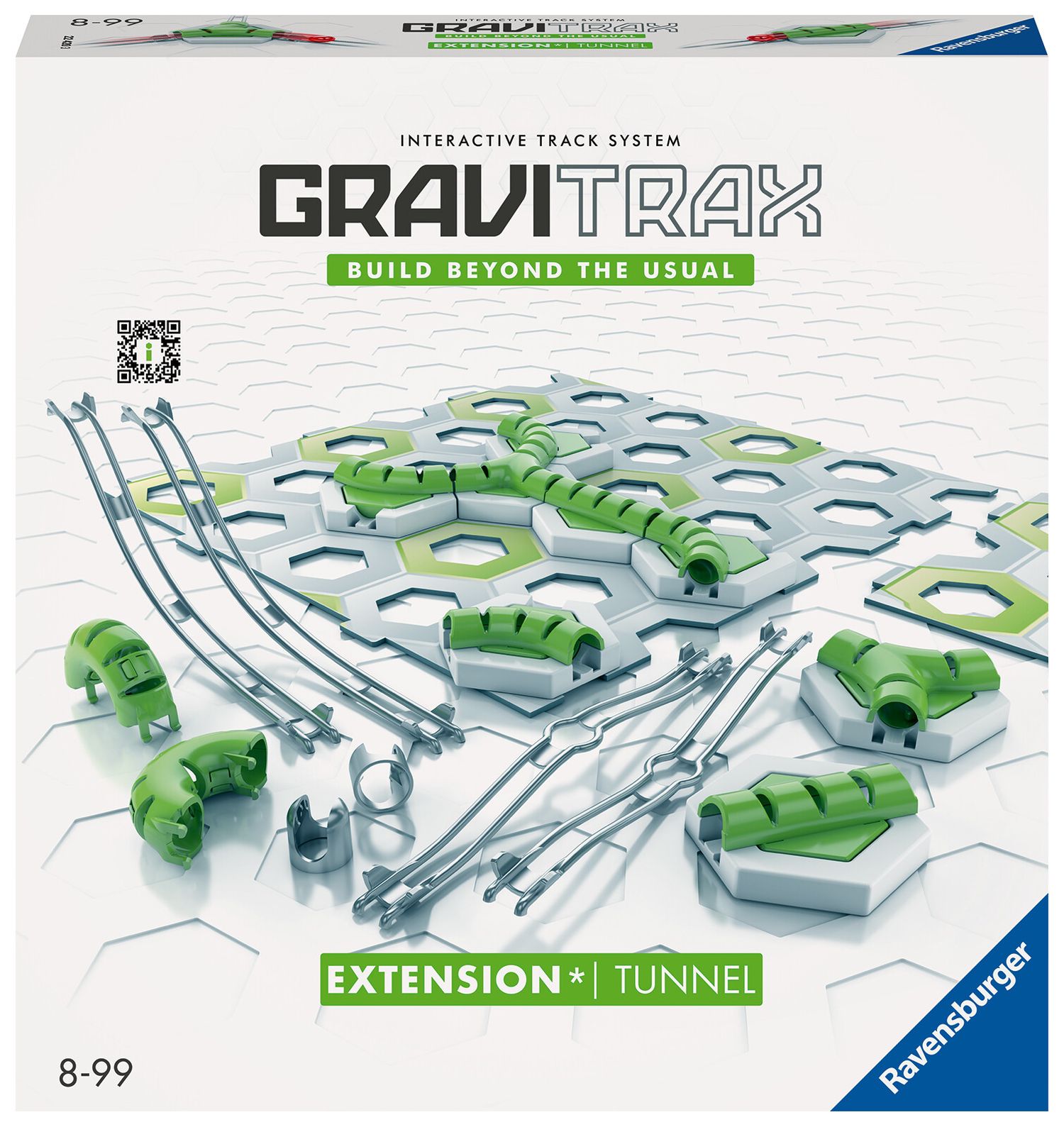 Ravensburger gravitrax tunnel, gioco innovativo ed educativo stem, 8+ anni, accessorio - GRAVITRAX, RAVENSBURGER