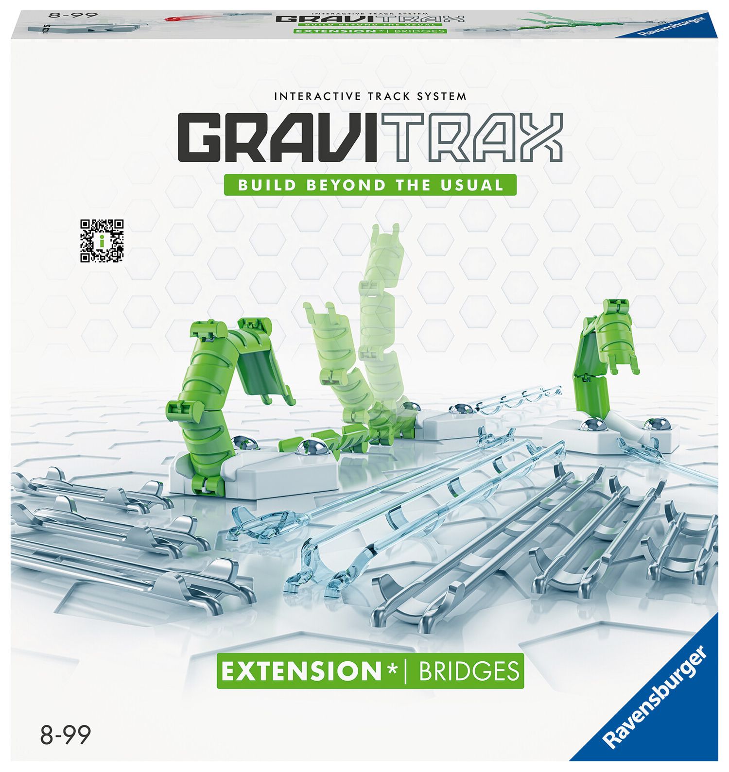 Ravensburger gravitrax bridges, gioco innovativo ed educativo stem, 8+ anni, accessorio - GRAVITRAX, RAVENSBURGER