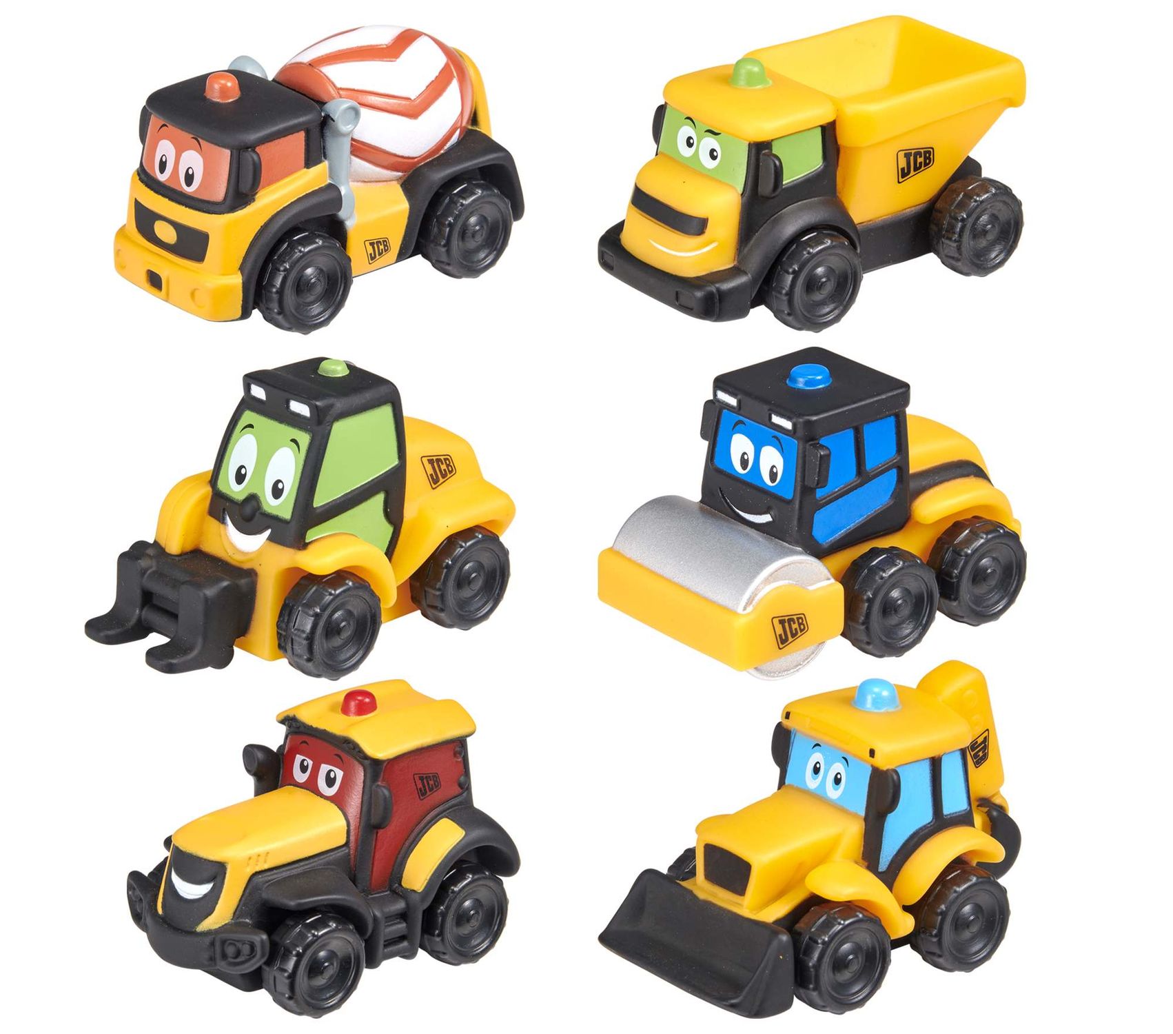 Veicoli da cantiere jcb in gomma - BABY SMILE