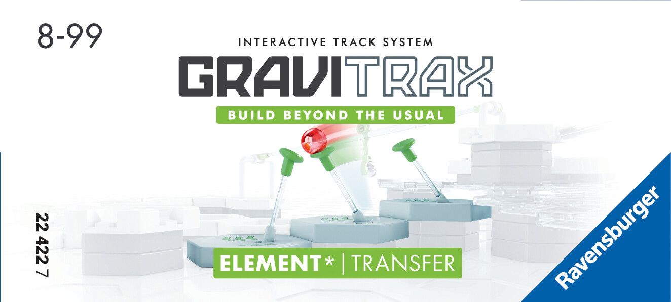 Ravensburger gravitrax transfer, gioco innovativo ed educativo stem, 8+ anni, accessorio - GRAVITRAX, RAVENSBURGER