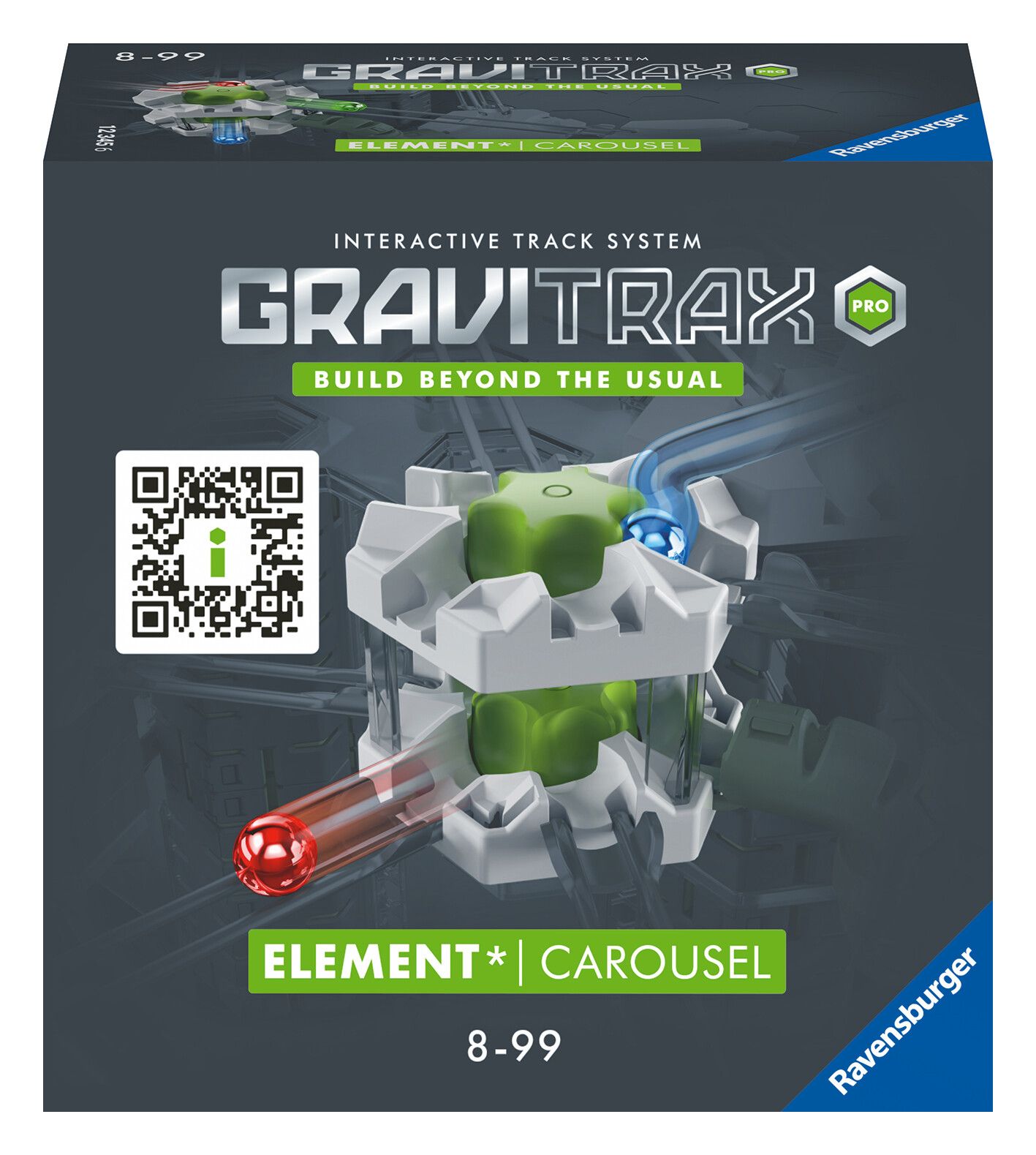 Ravensburger gravitrax pro carousel - carosello, gioco innovativo ed educativo stem, 8+ anni, accessorio - GRAVITRAX, RAVENSBURGER