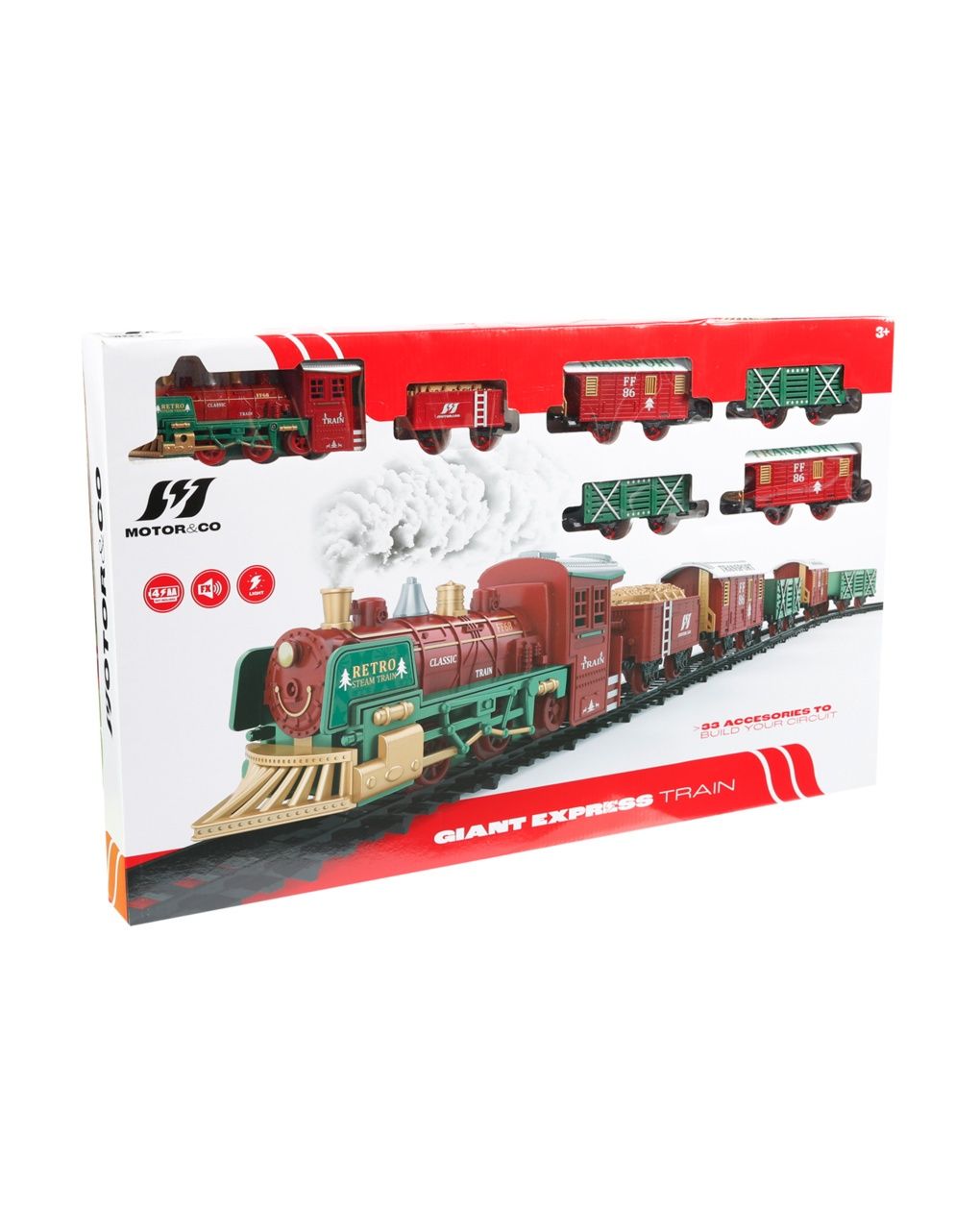 Treno espresso natale - MOTOR & CO., SUPERSTAR