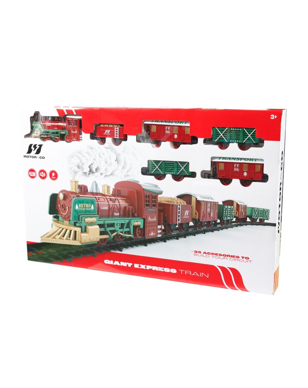 Treno espresso natale - MOTOR & CO., SUPERSTAR