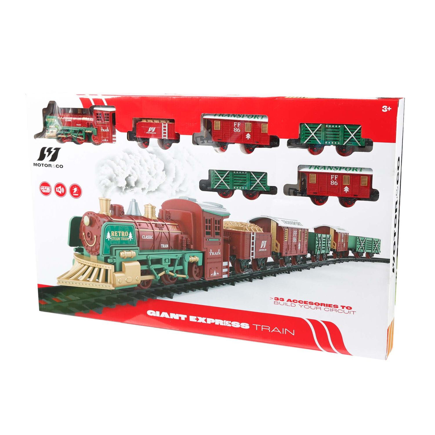 Treno espresso natale - MOTOR & CO., SUPERSTAR