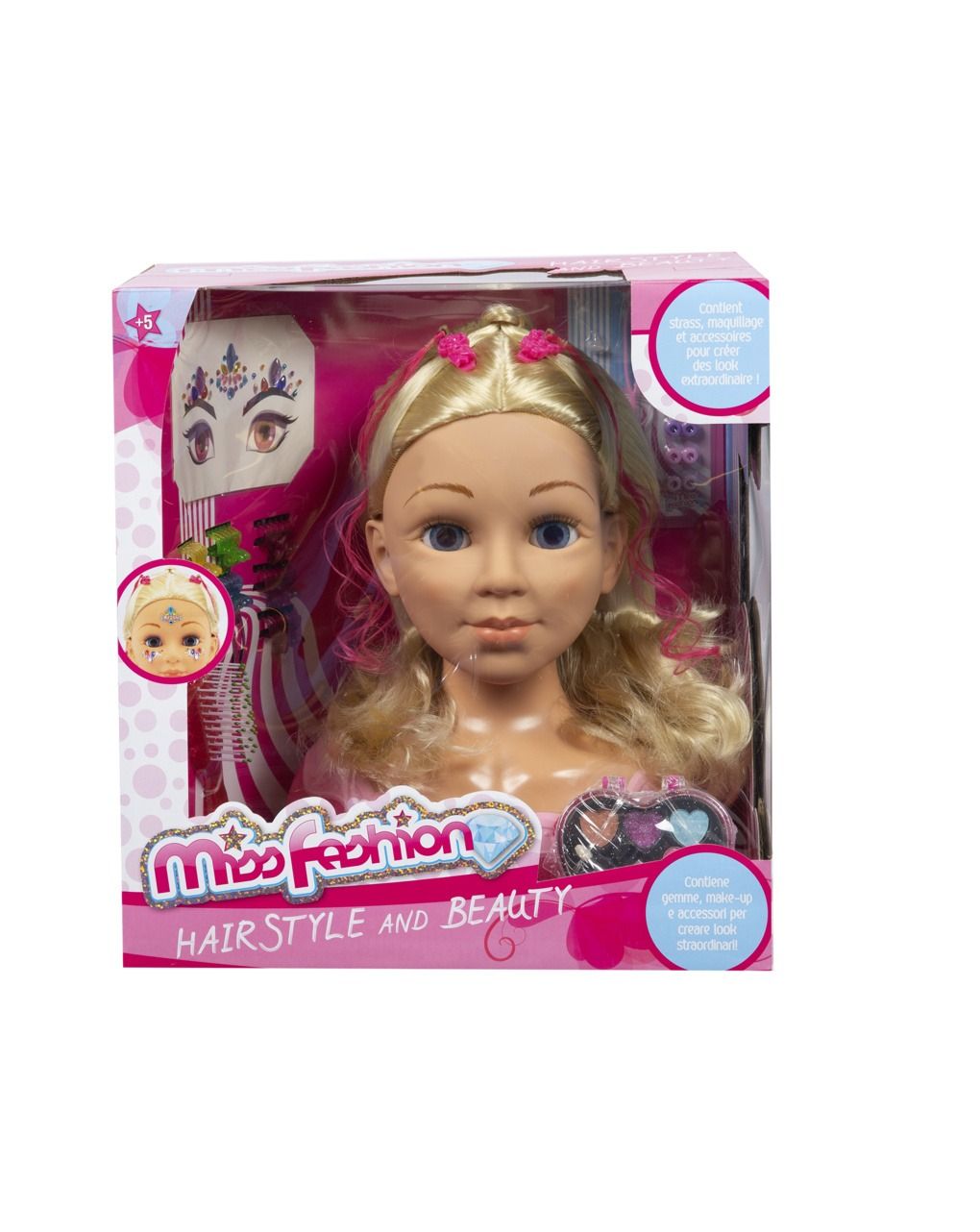 Testa da pettinare - hairstyle and beauty - MISS FASHION