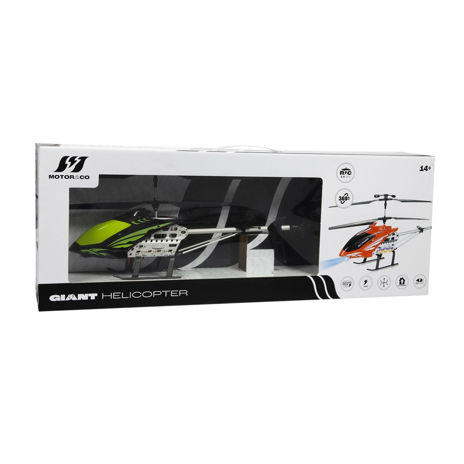 Giant helicopter - MOTOR & CO., SUPERSTAR