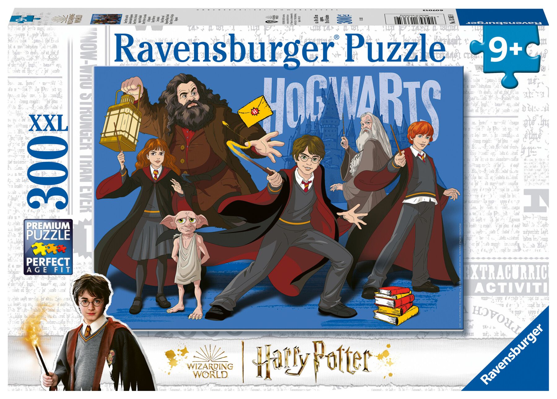 Ravensburger - puzzle harry potter, 300 pezzi xxl, età raccomandata 9+ anni - Harry Potter, RAVENSBURGER