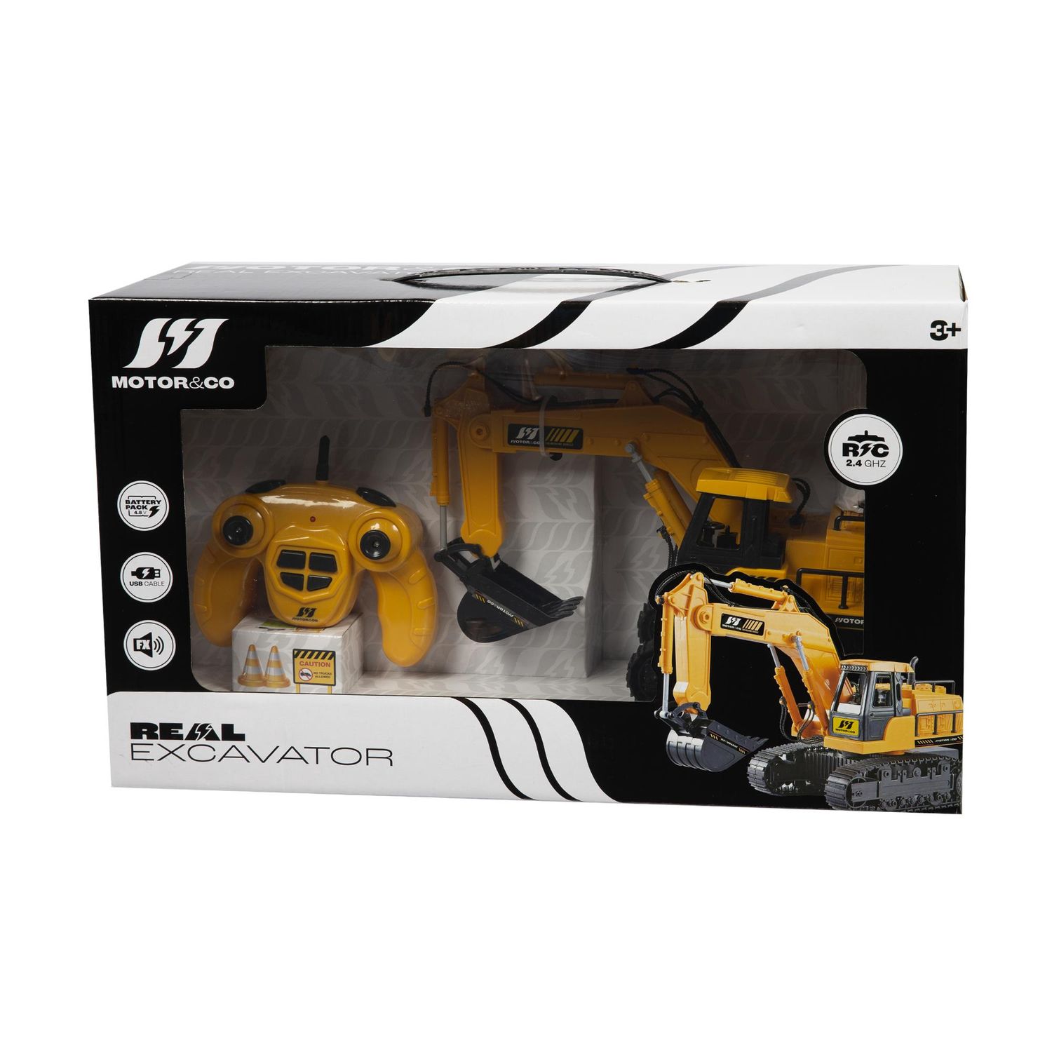 Real excavator - MOTOR & CO.
