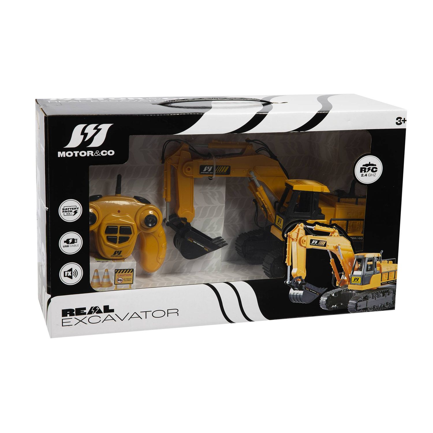 Real excavator - MOTOR & CO.