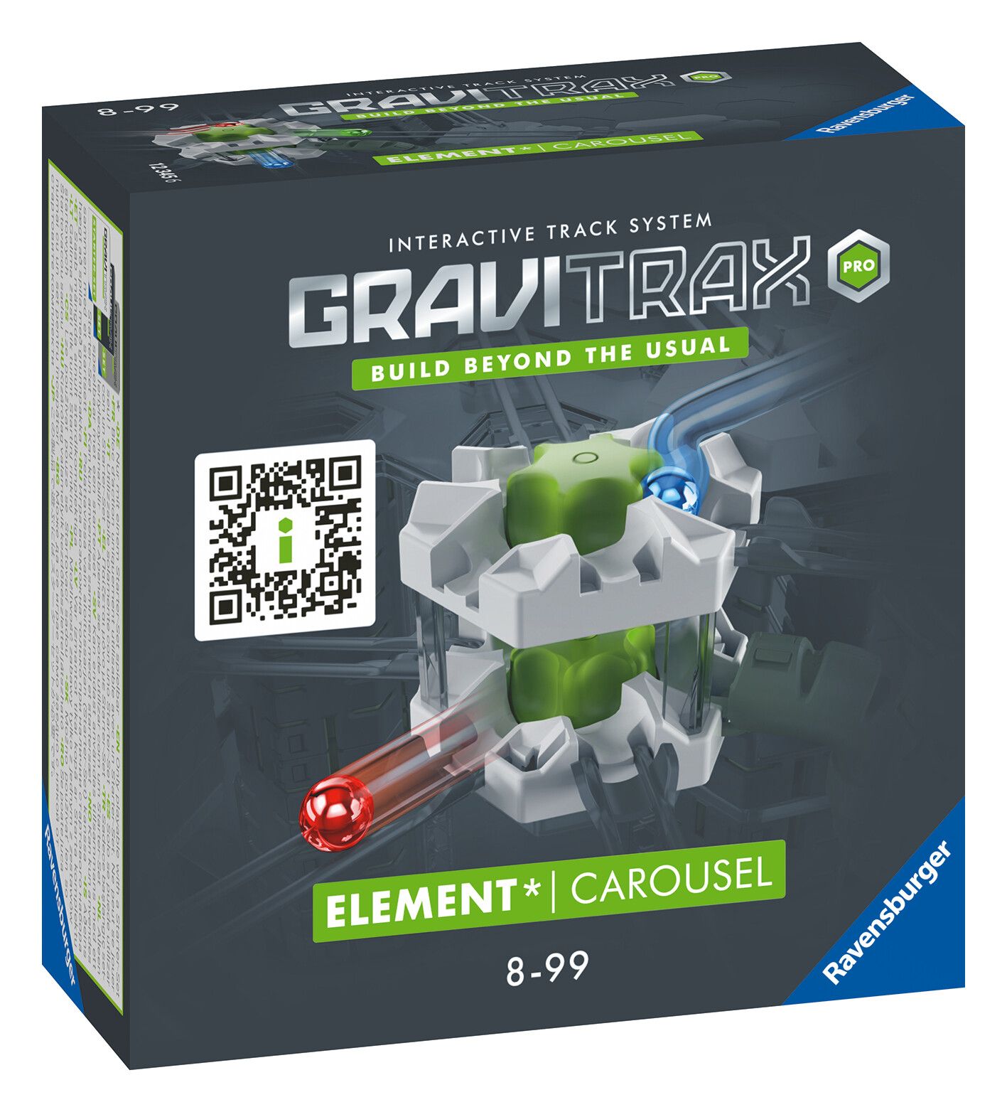 Ravensburger gravitrax pro carousel - carosello, gioco innovativo ed educativo stem, 8+ anni, accessorio - GRAVITRAX, RAVENSBURGER