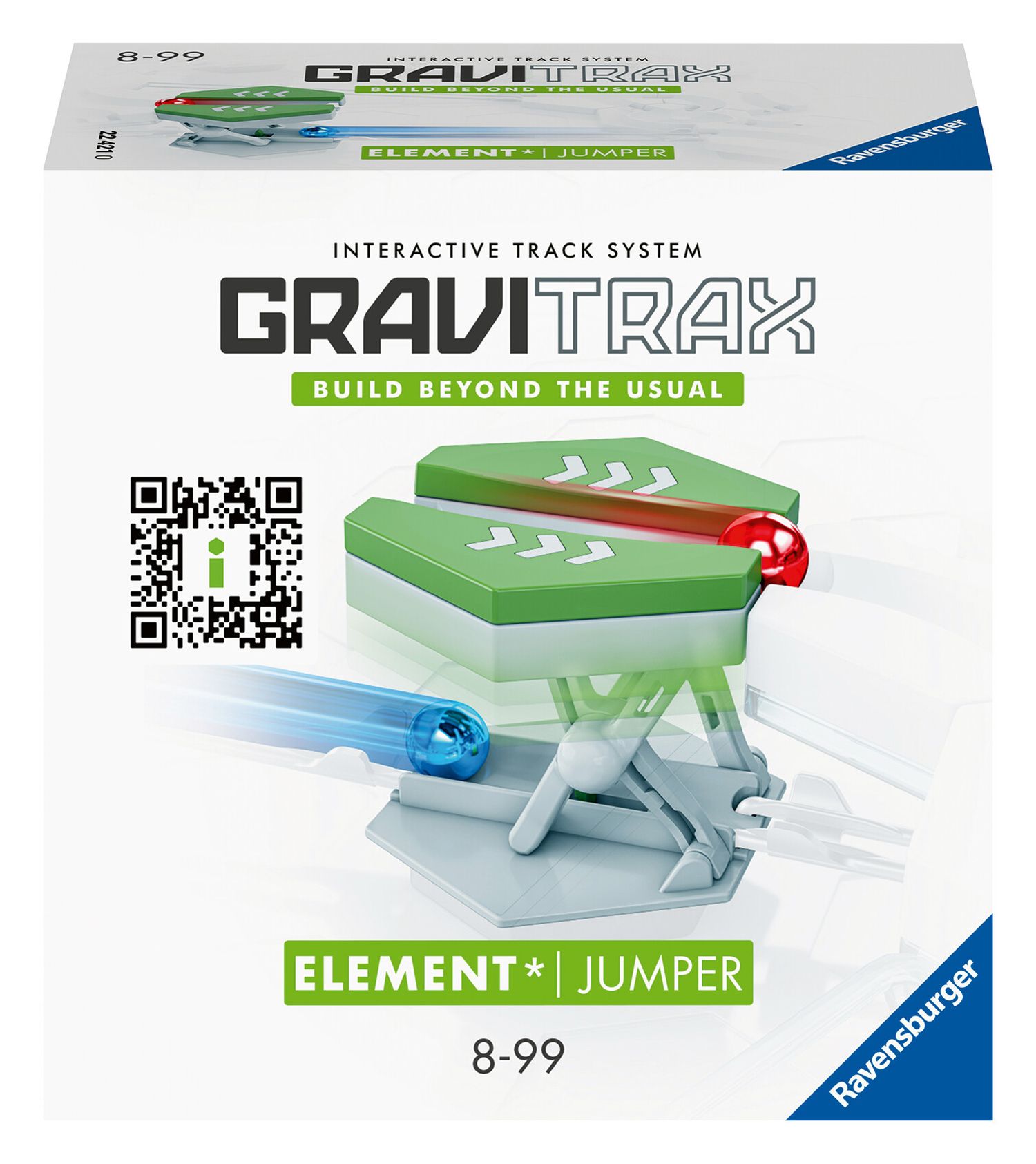 Ravensburger gravitrax jumper, gioco innovativo ed educativo stem, 8+ anni, accessorio - GRAVITRAX, RAVENSBURGER