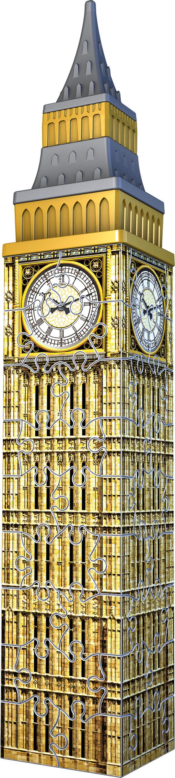 Ravensburger - 3d puzzle mini big ben, 54 pezzi, 8 anni - RAVENSBURGER, RAVENSBURGER 3D PUZZLE