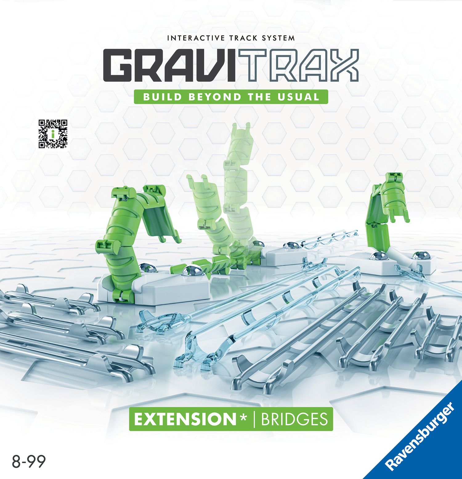 Ravensburger gravitrax bridges, gioco innovativo ed educativo stem, 8+ anni, accessorio - GRAVITRAX, RAVENSBURGER