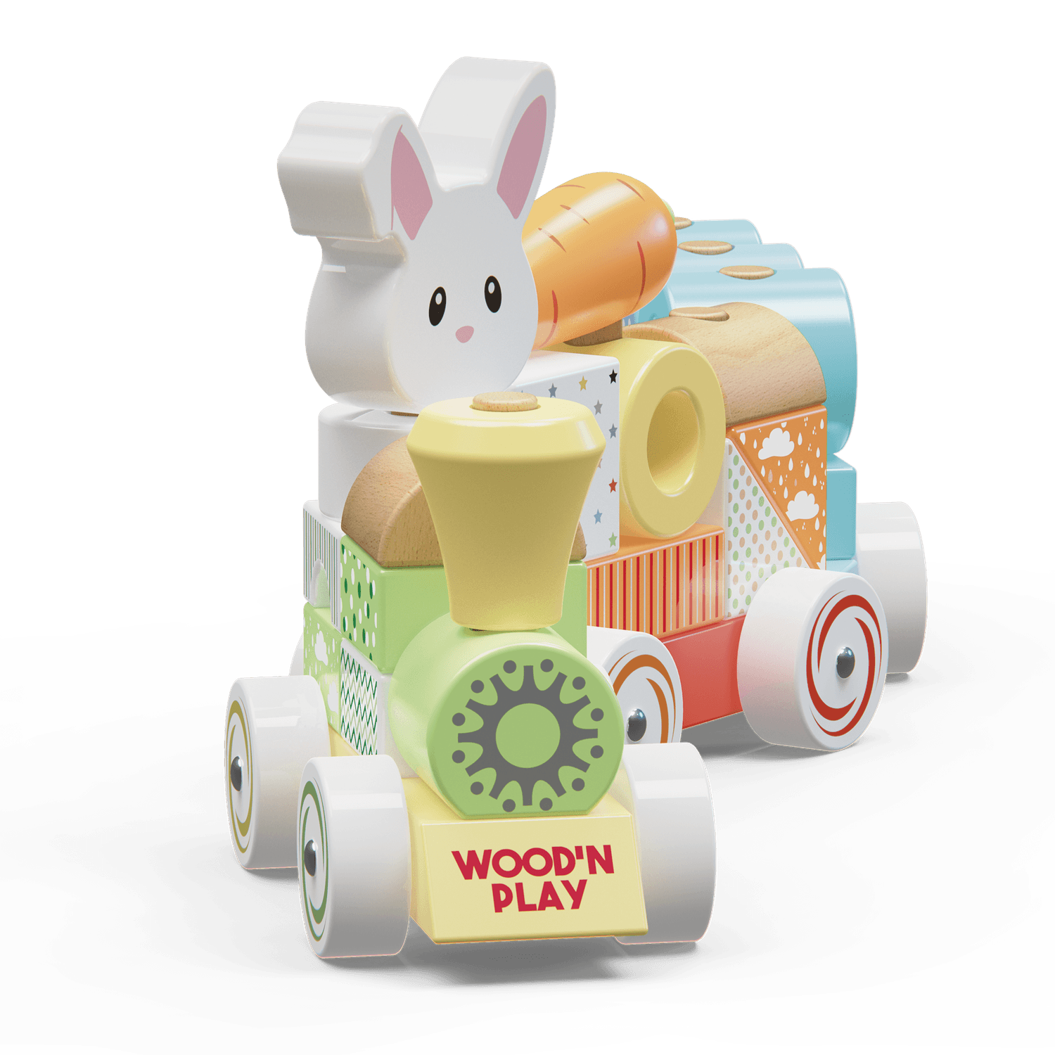 Trenino coniglietto - WOOD 'N' PLAY