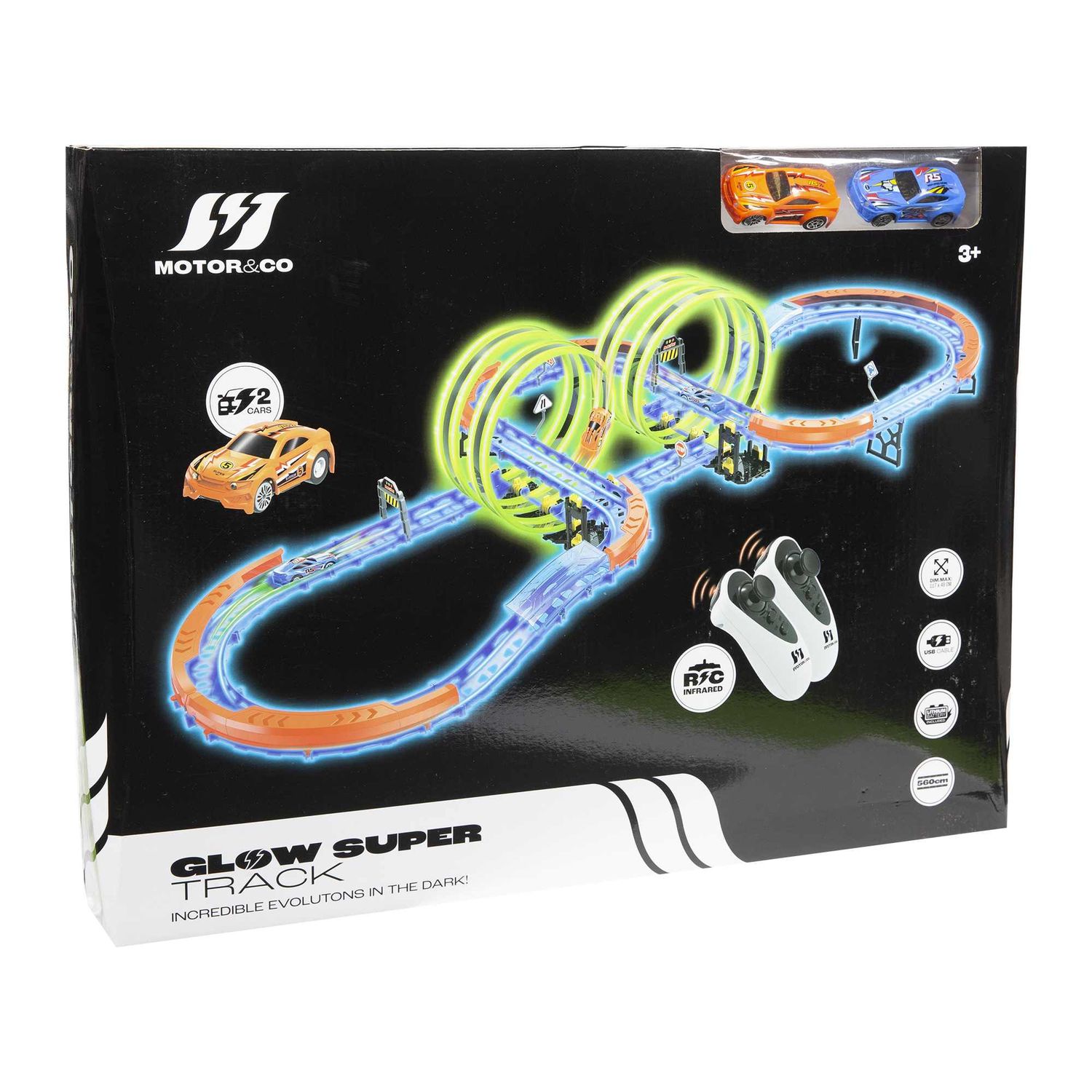 Pista a infrarossi - glow super track - motor & co - MOTOR & CO., SUPERSTAR