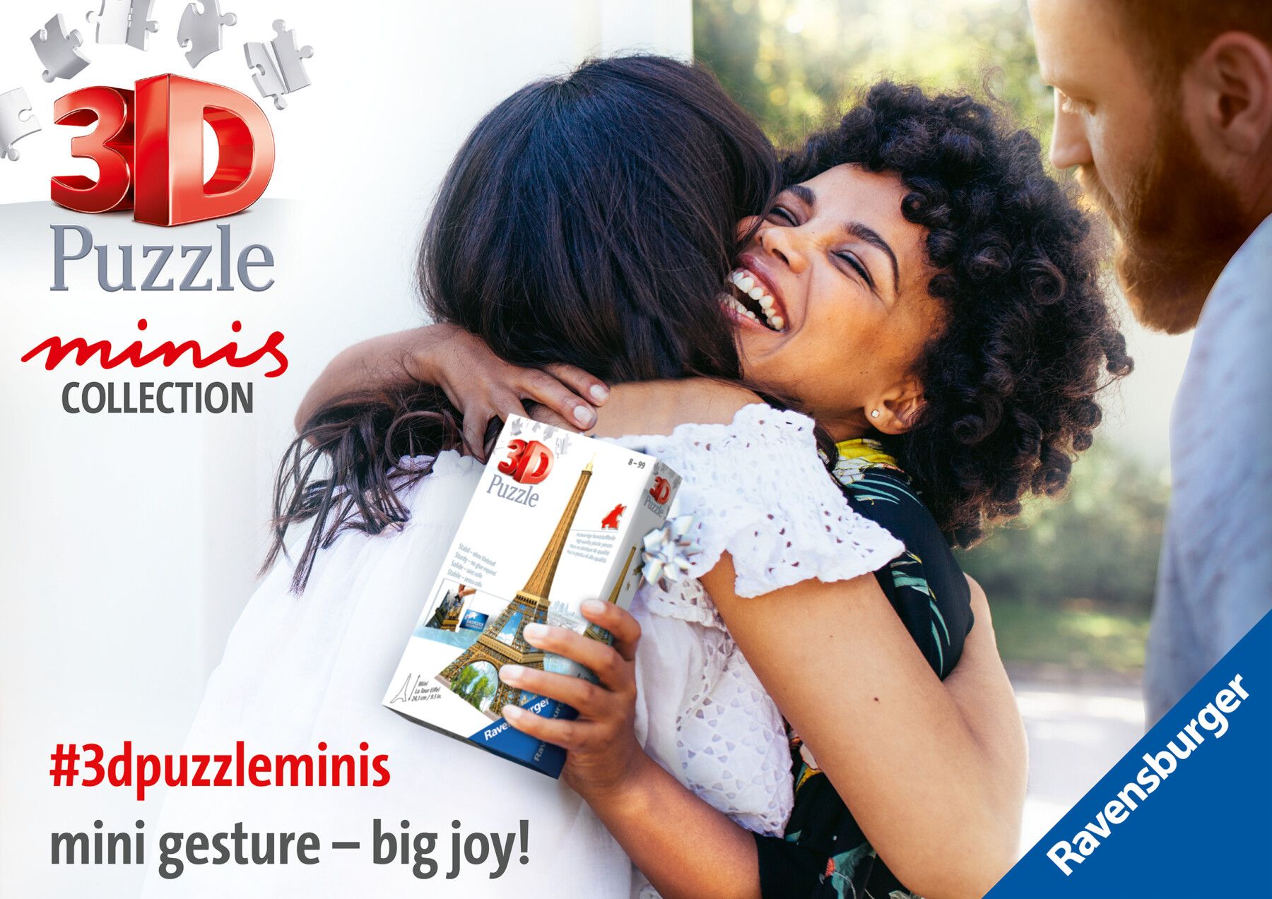 Ravensburger - 3d puzzle mini big ben, 54 pezzi, 8 anni - RAVENSBURGER, RAVENSBURGER 3D PUZZLE