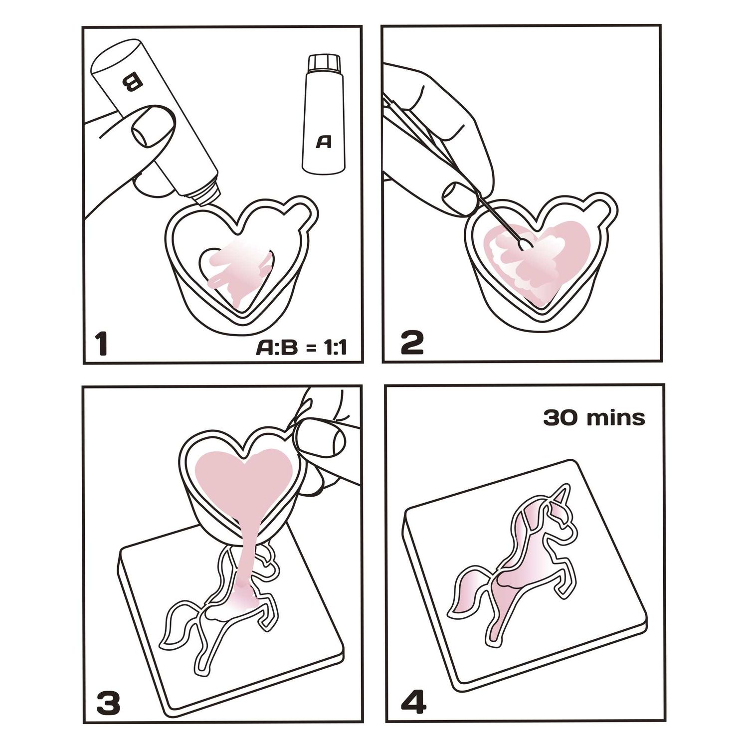 Magic glue - colla magica 5 insetti - MICRO PLANET