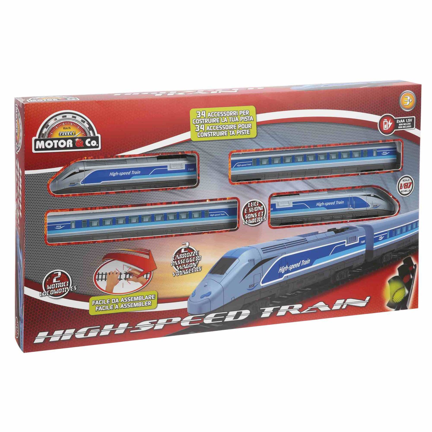 Treno high-speed - MOTOR & CO.