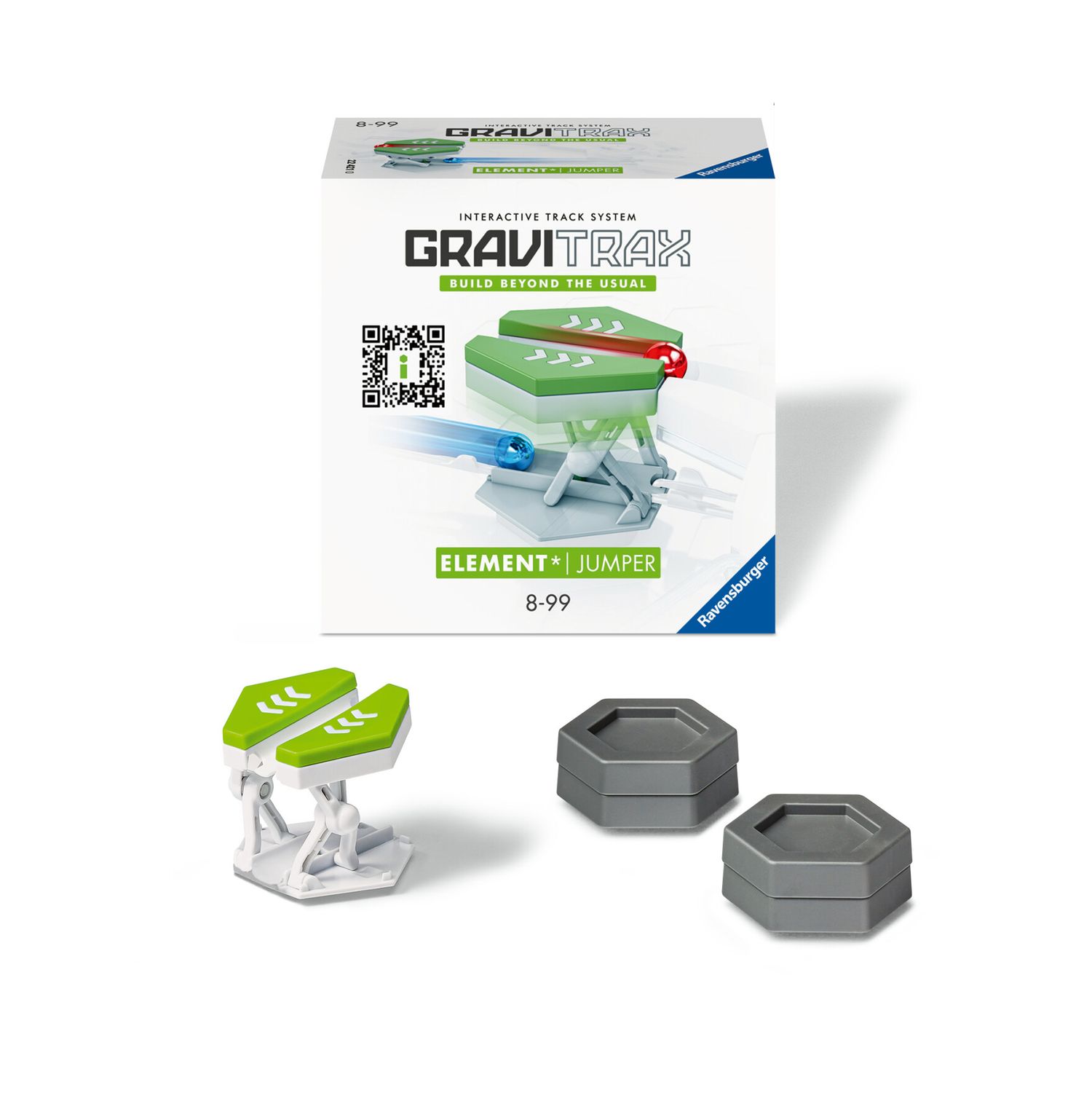Ravensburger gravitrax jumper, gioco innovativo ed educativo stem, 8+ anni, accessorio - GRAVITRAX, RAVENSBURGER