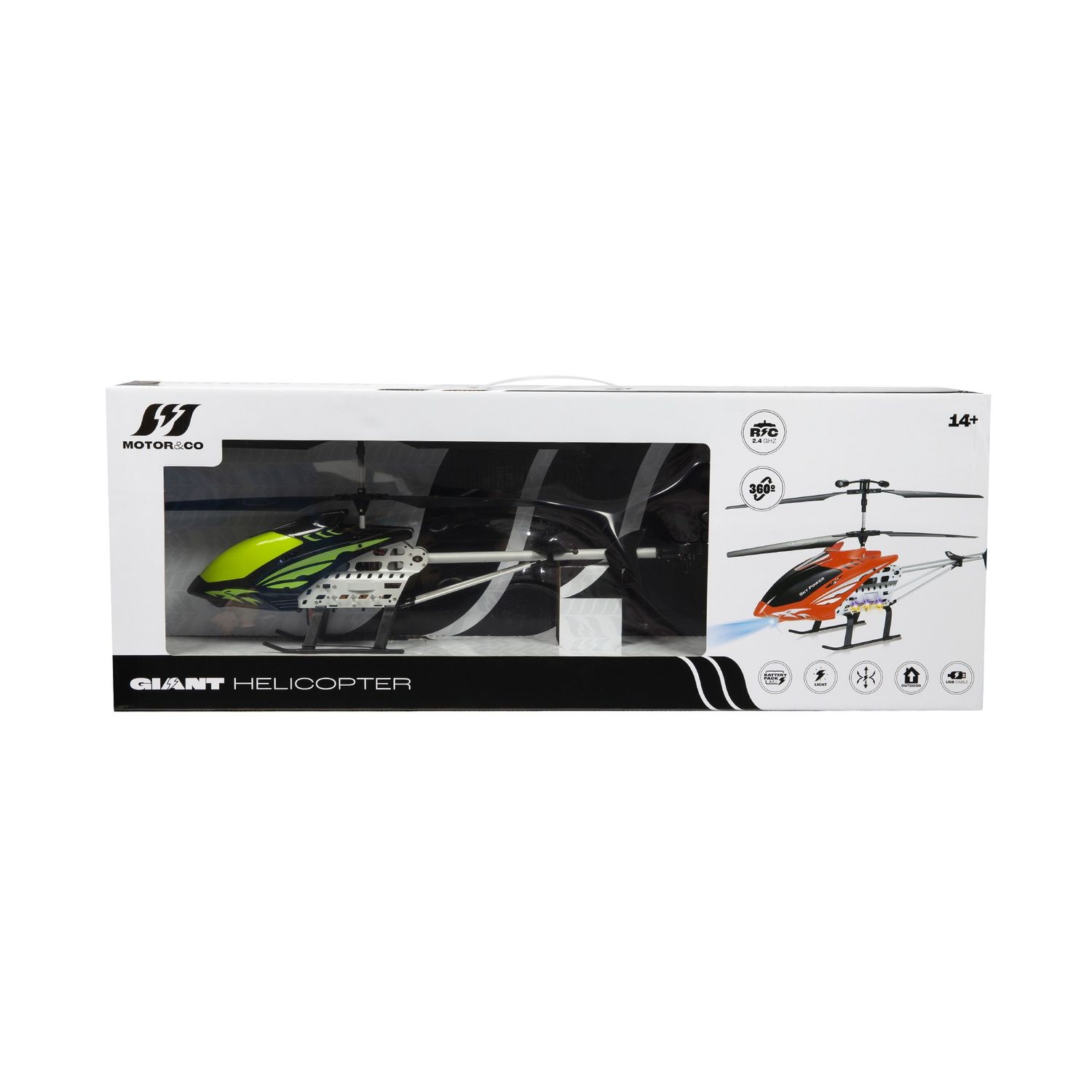 Giant helicopter - MOTOR & CO., SUPERSTAR