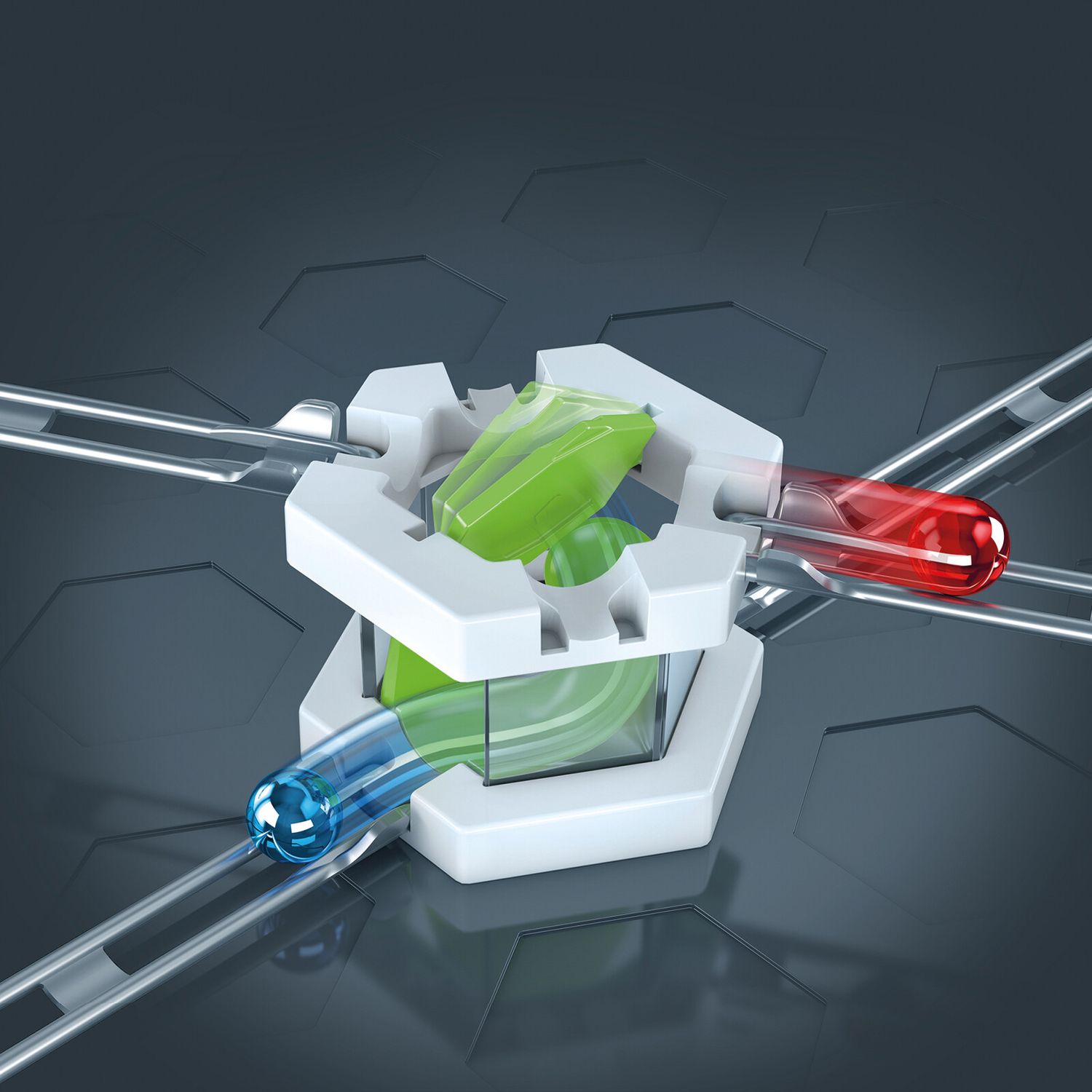 Ravensburger gravitrax pro splitter - svincolo, gioco innovativo ed educativo stem, 8+ anni, accessorio - GRAVITRAX, RAVENSBURGER