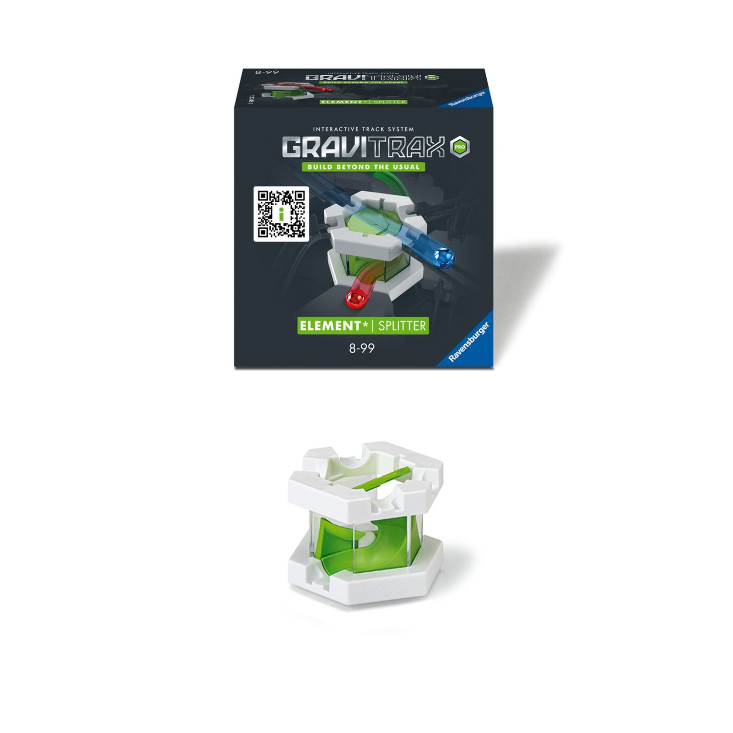 Ravensburger gravitrax pro splitter - svincolo, gioco innovativo ed educativo stem, 8+ anni, accessorio - GRAVITRAX, RAVENSBURGER