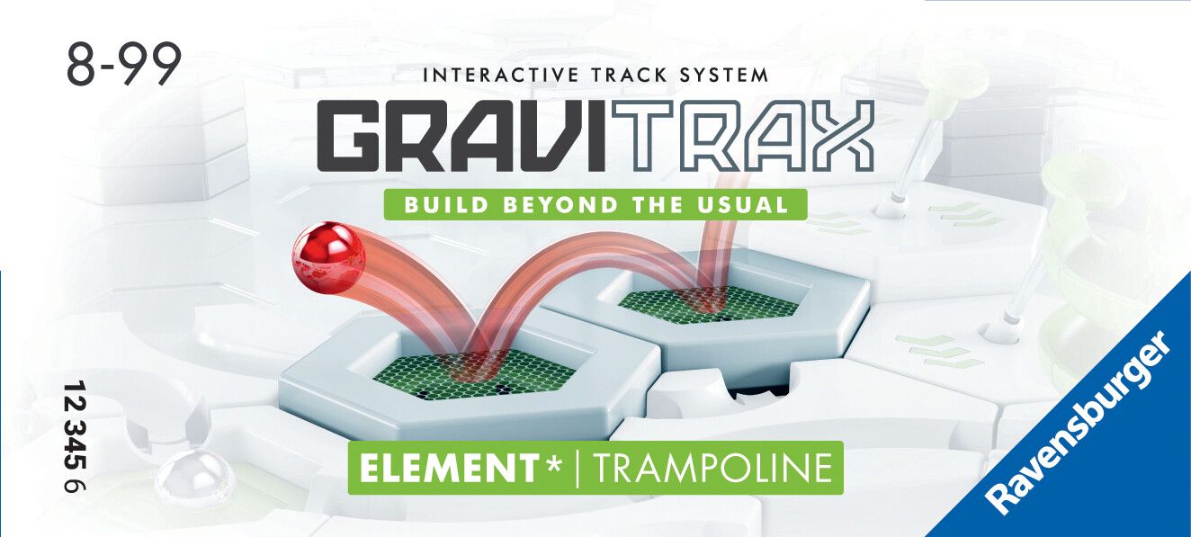 Ravensburger gravitrax trampoline, gioco innovativo ed educativo stem, 8+ anni, accessorio - GRAVITRAX, RAVENSBURGER