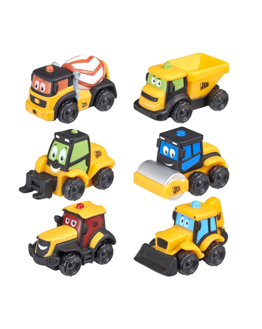 Veicoli da cantiere jcb in gomma - BABY SMILE