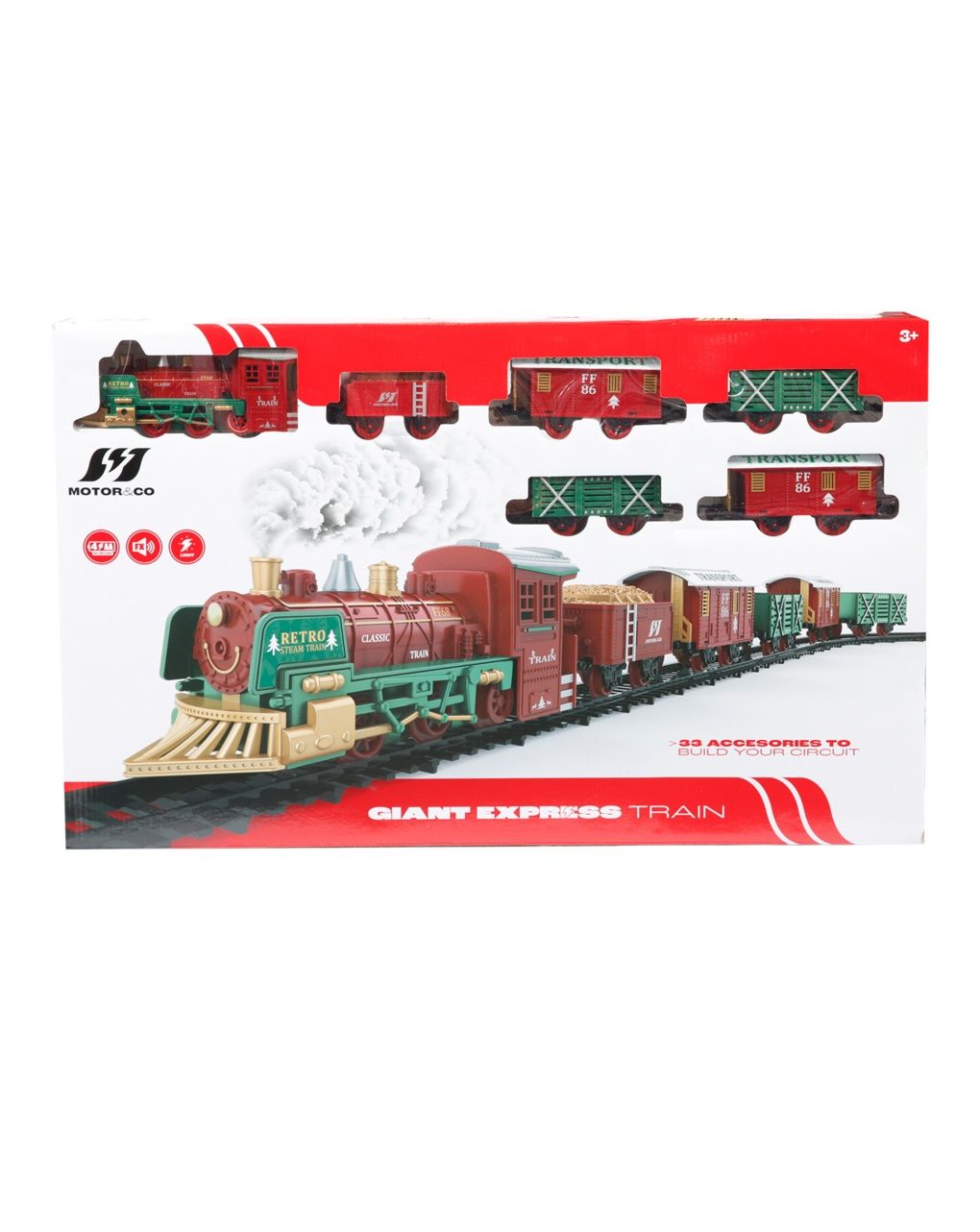 Treno espresso natale - MOTOR & CO., SUPERSTAR