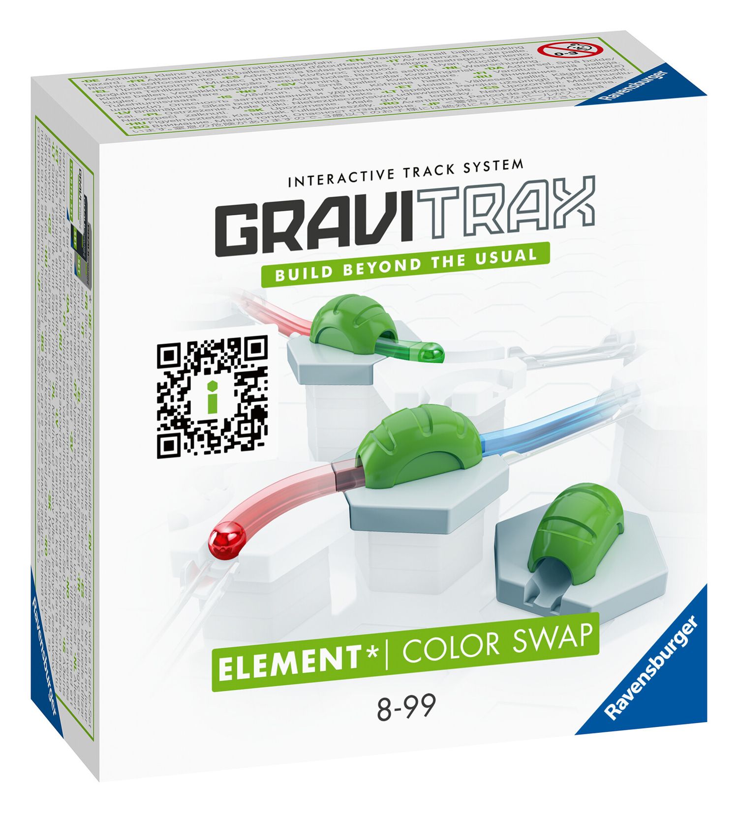 Ravensburger gravitrax color swap, gioco innovativo ed educativo stem, 8+ anni, accessorio - GRAVITRAX, RAVENSBURGER