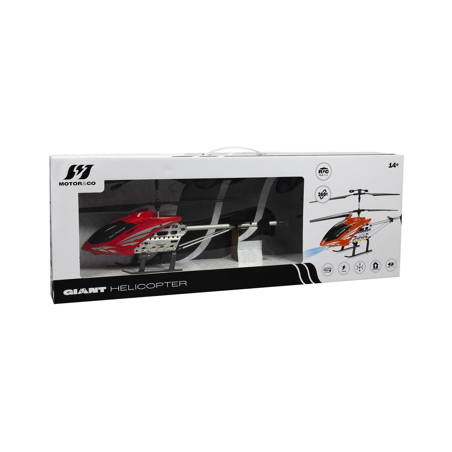 Giant helicopter - MOTOR & CO., SUPERSTAR