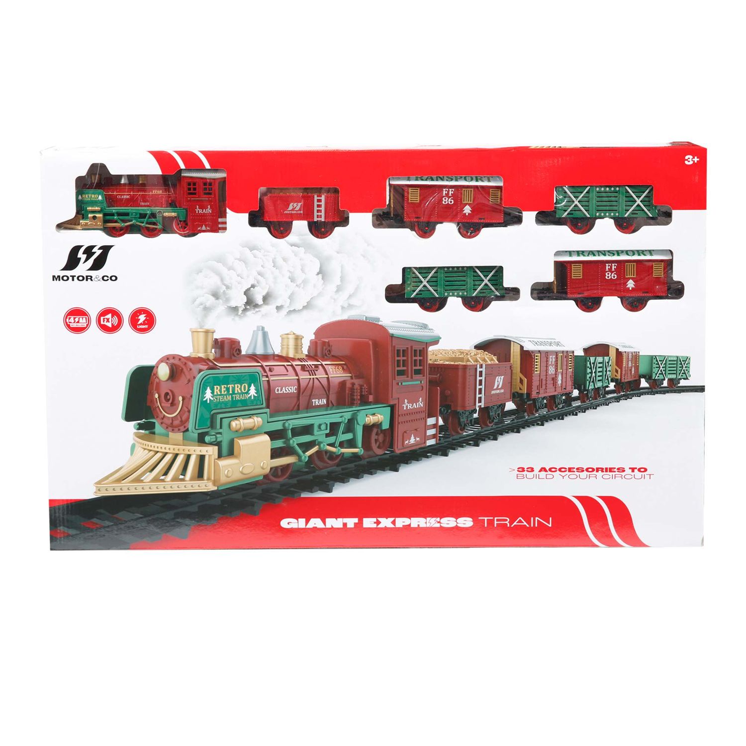 Treno espresso natale - MOTOR & CO., SUPERSTAR