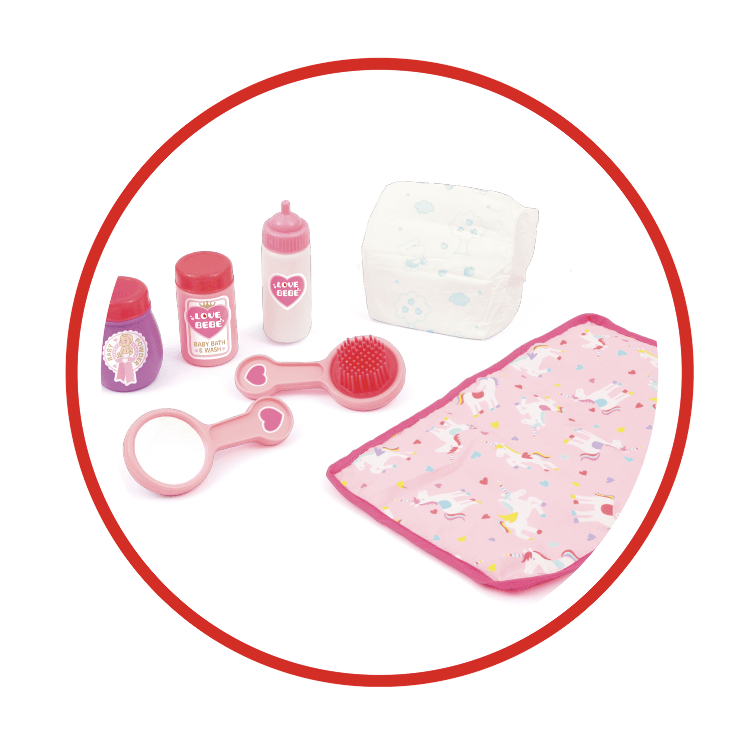 Borsa fasciatoio - LOVE BEBÈ