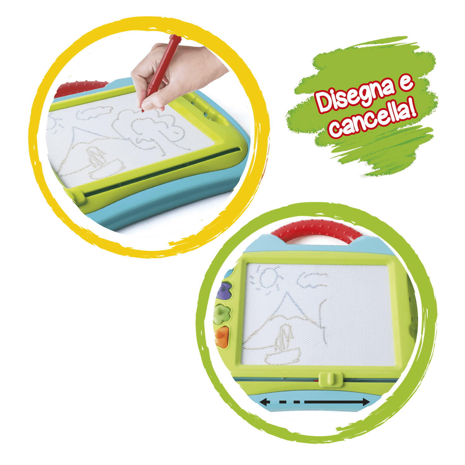 Lavagna magica a colori assortita - CREA MANIA