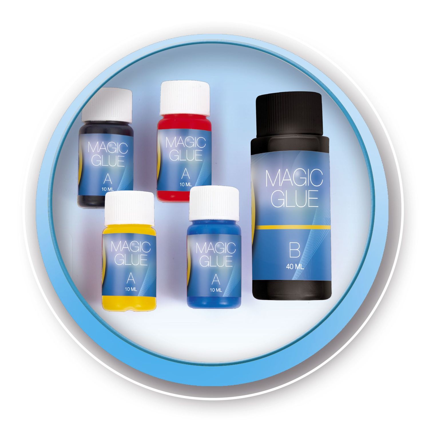 Magic glue - colla magica 5 insetti - MICRO PLANET