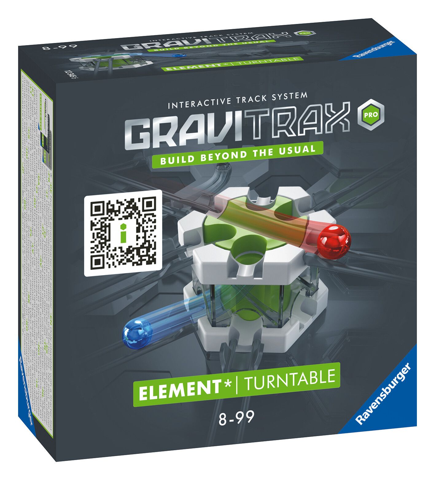 Ravensburger gravitrax professional turntable - cambiadirezione, gioco innovativo ed educativo stem, 8+ anni, accessorio - GRAVITRAX, RAVENSBURGER