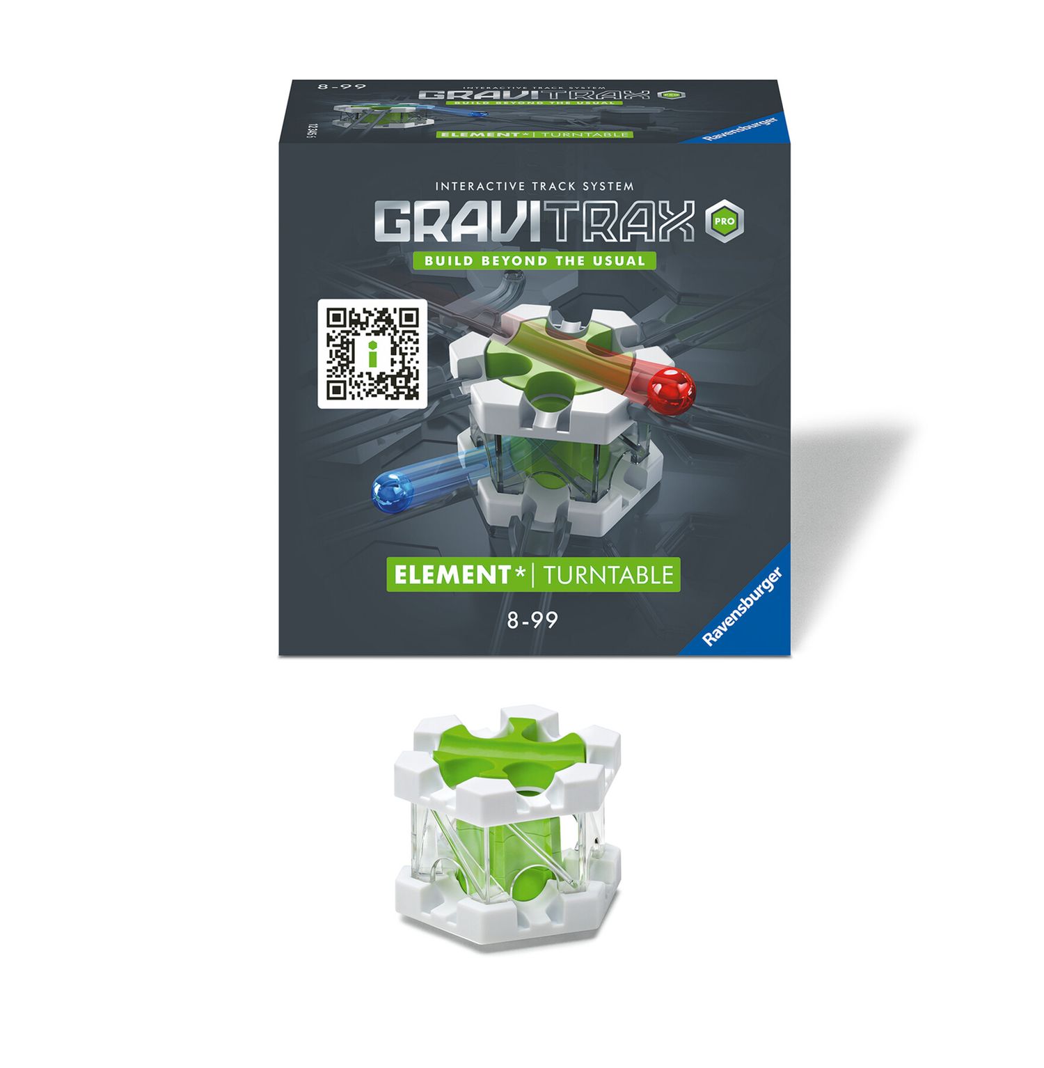 Ravensburger gravitrax professional turntable - cambiadirezione, gioco innovativo ed educativo stem, 8+ anni, accessorio - GRAVITRAX, RAVENSBURGER