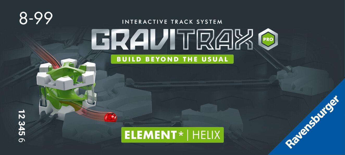 Ravensburger gravitrax professional helix - elica, gioco innovativo ed educativo stem, 8+ anni, accessorio - GRAVITRAX, RAVENSBURGER