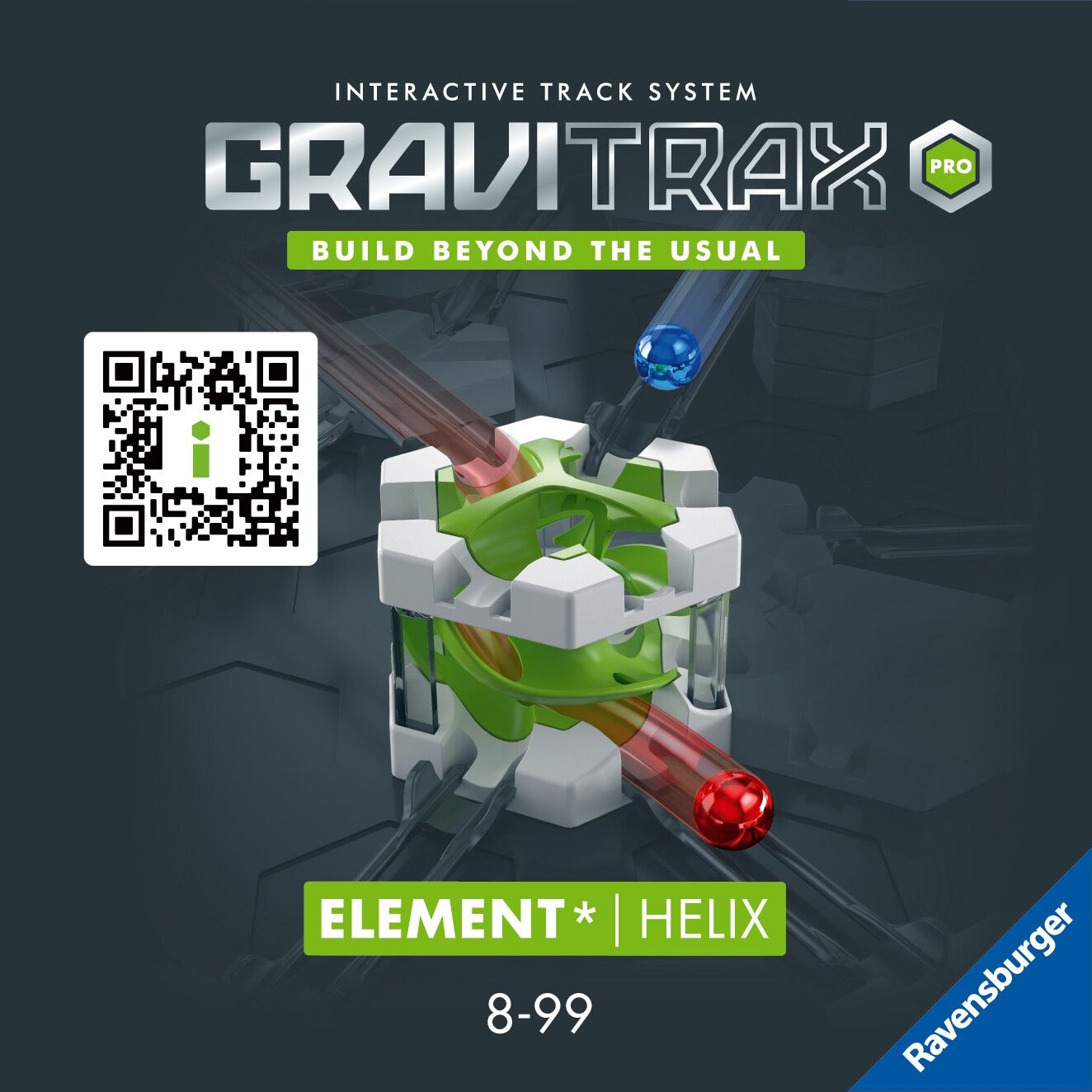 Ravensburger gravitrax professional helix - elica, gioco innovativo ed educativo stem, 8+ anni, accessorio - GRAVITRAX, RAVENSBURGER